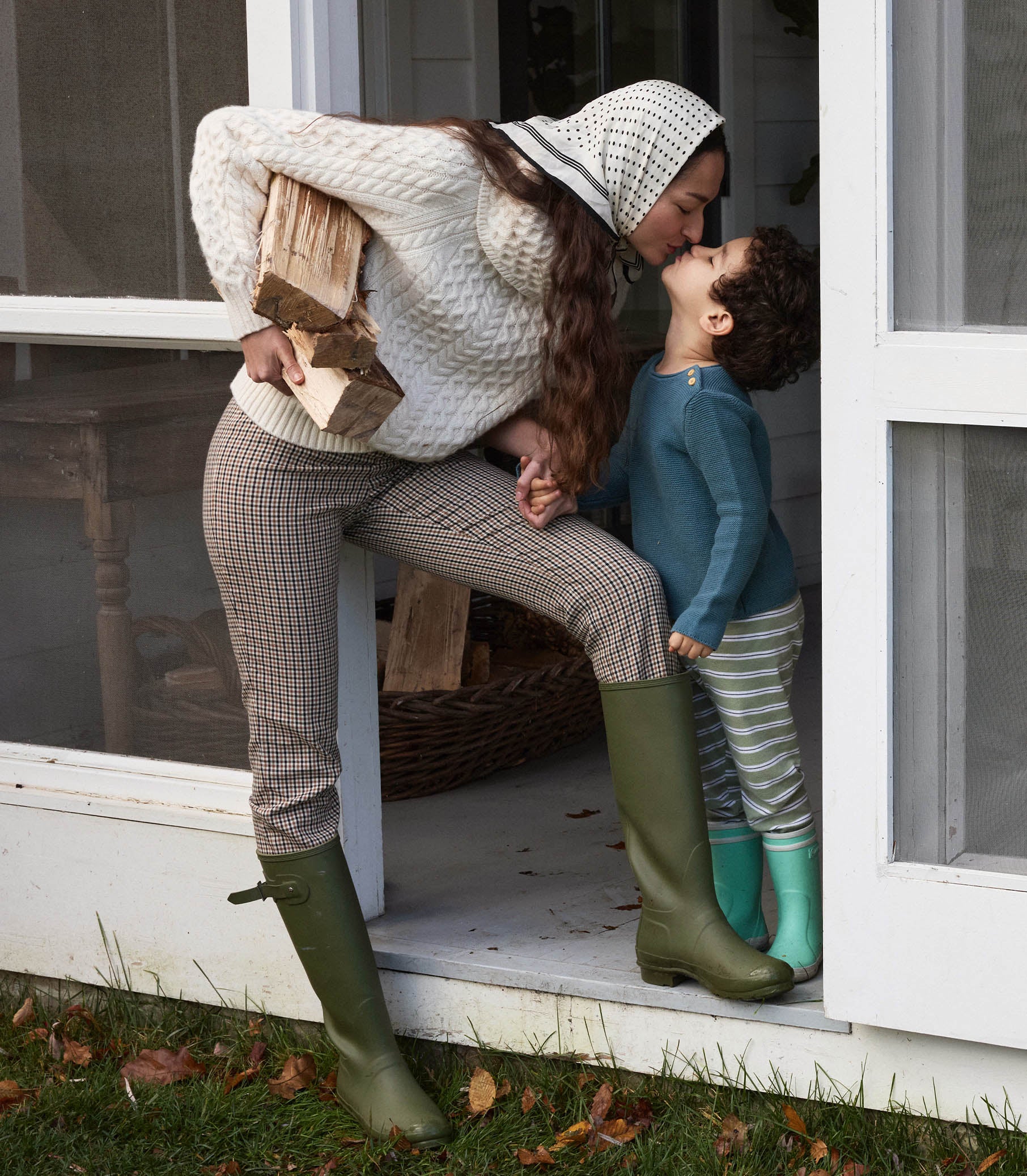 GILLIAN SWEATER -- IVORY view 5