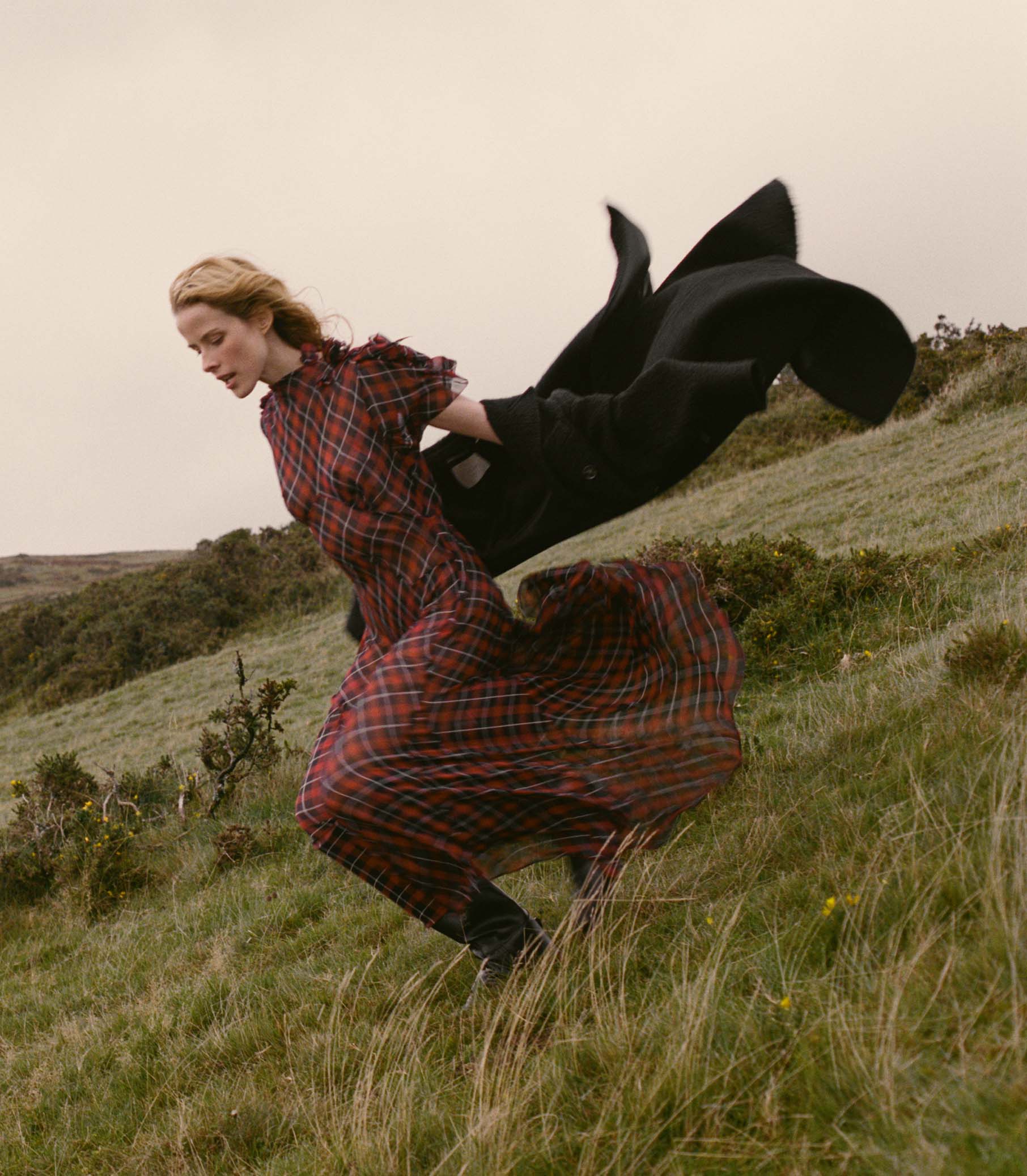 GILLIANNE DRESS -- ADALINE PLAID view 2