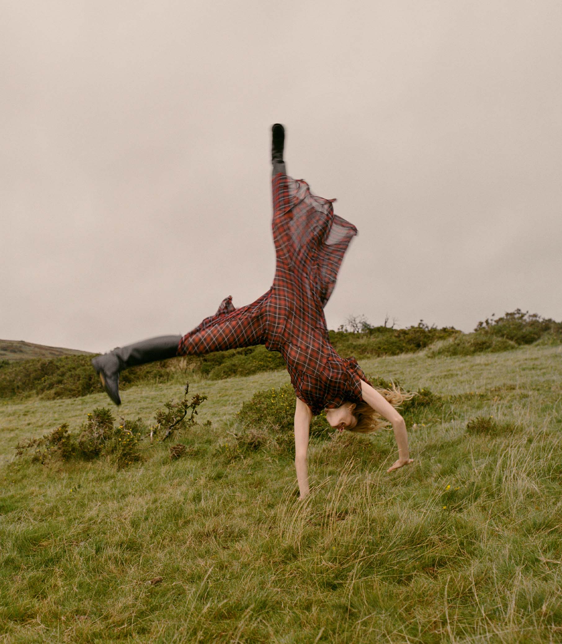 GILLIANNE DRESS -- ADALINE PLAID view 5