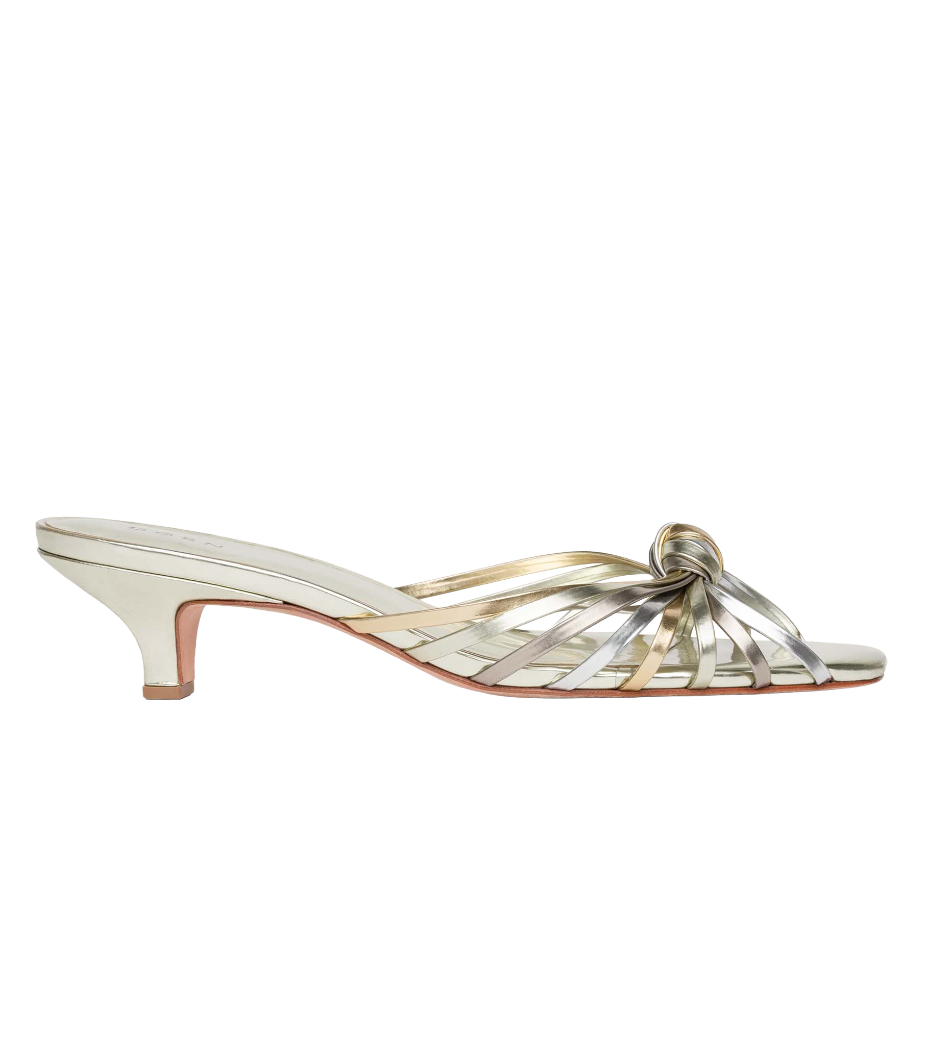 GIO SANDAL -- MIXED METALLIC LEATHER view 7