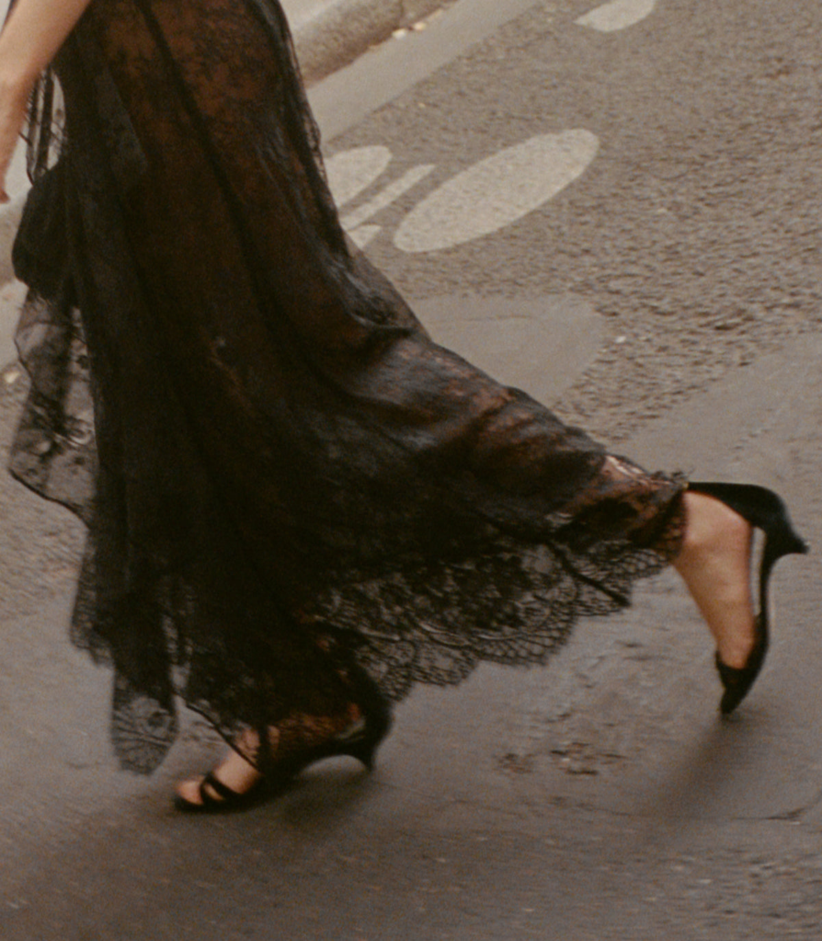 GIULIA HEEL -- BLACK VELVET view 2
