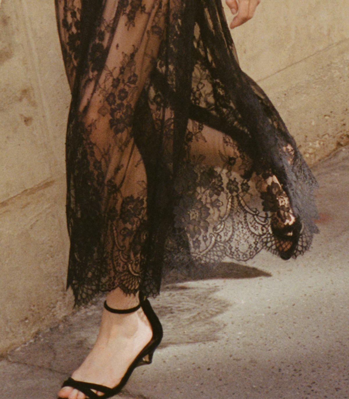 GIULIA HEEL -- BLACK VELVET view 3
