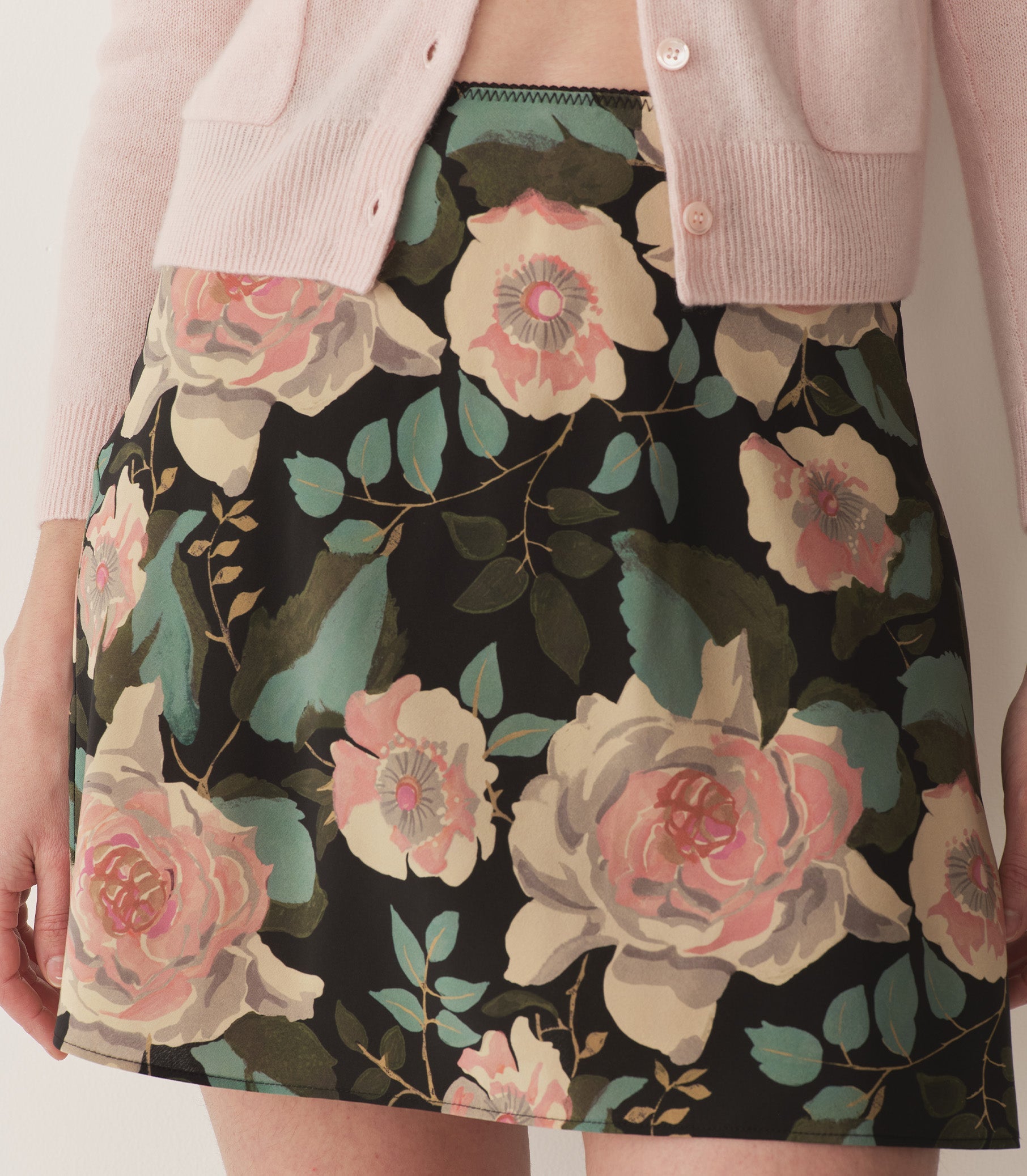 HMD -- GIULIETTA SKIRT -- ROSE GARDEN FLORAL view 2

