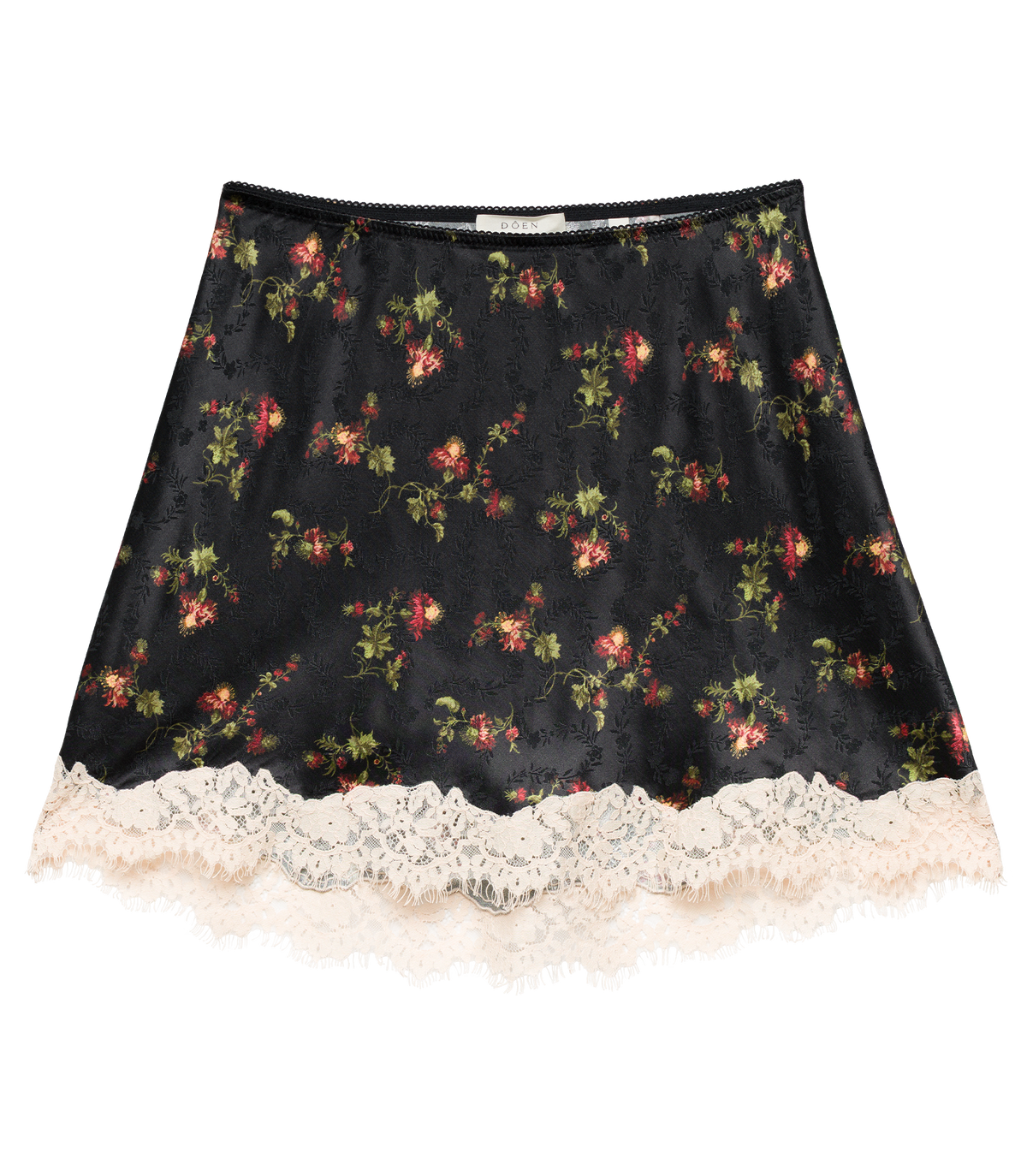 GIULIETTA SKIRT -- NOIR HILLSIDE THISTLES