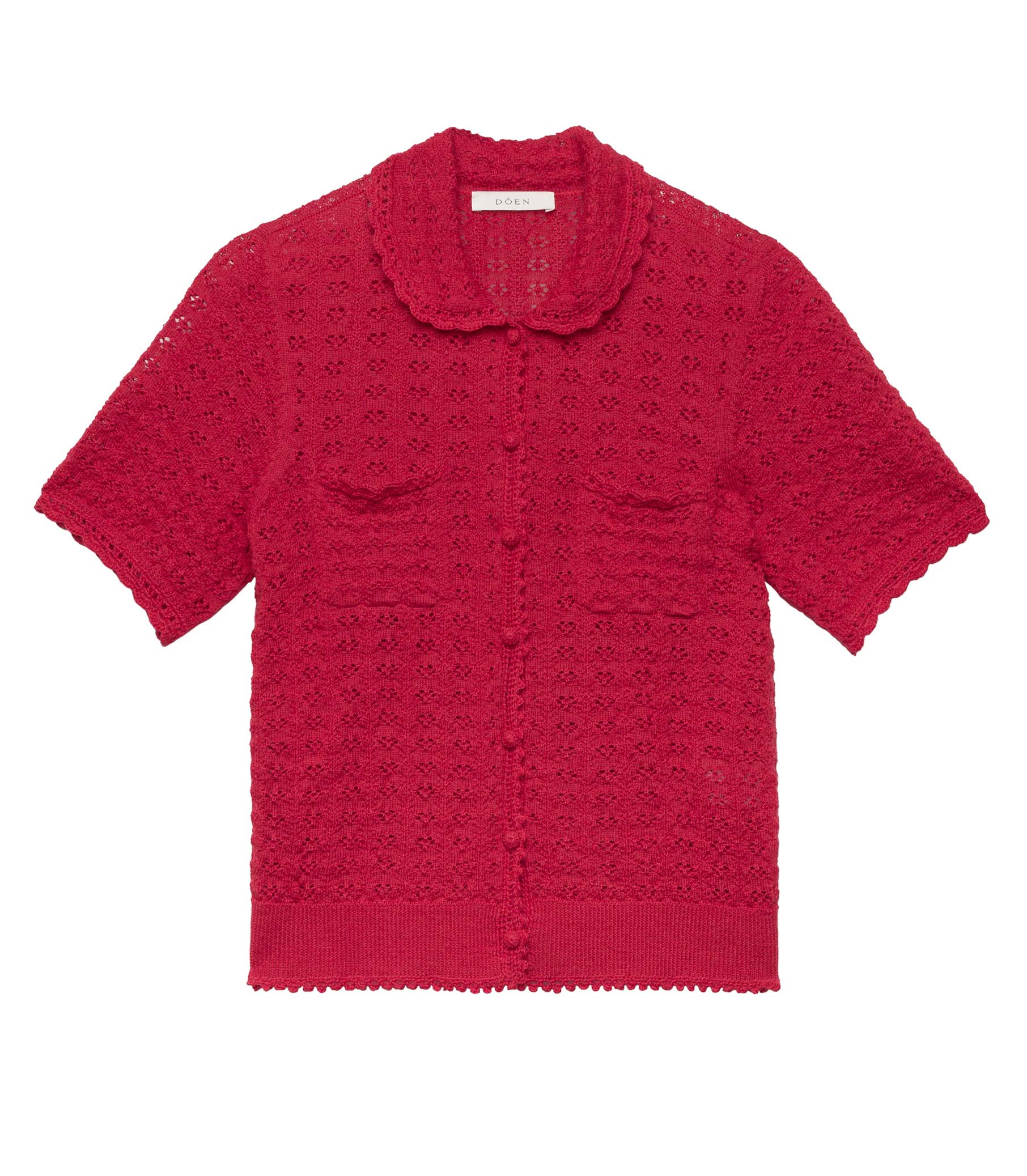 GLORIANA TOP -- WILD CHERRY view 5