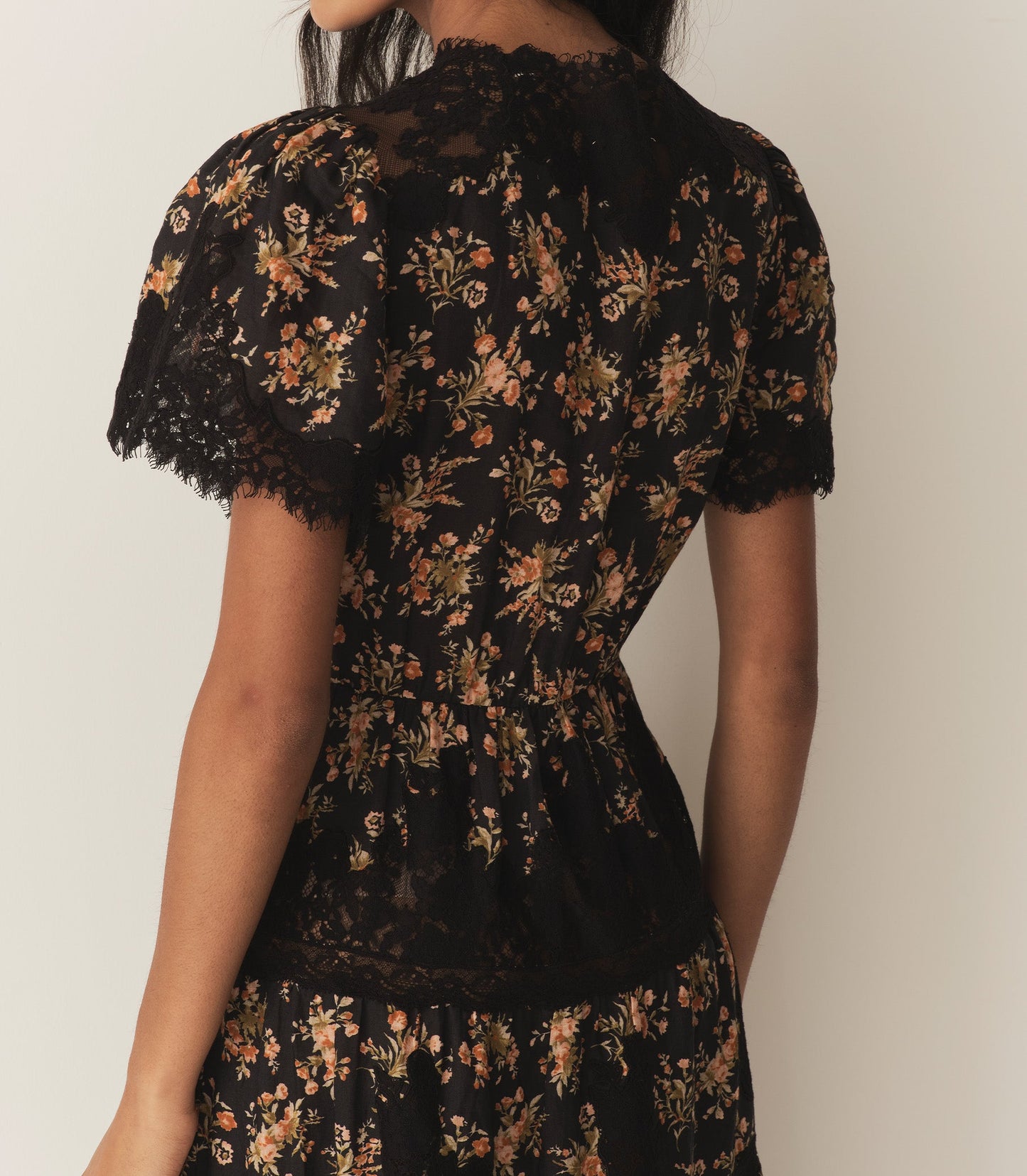 HMD -- GRACIELLA DRESS -- FOXGLOVE FLORAL