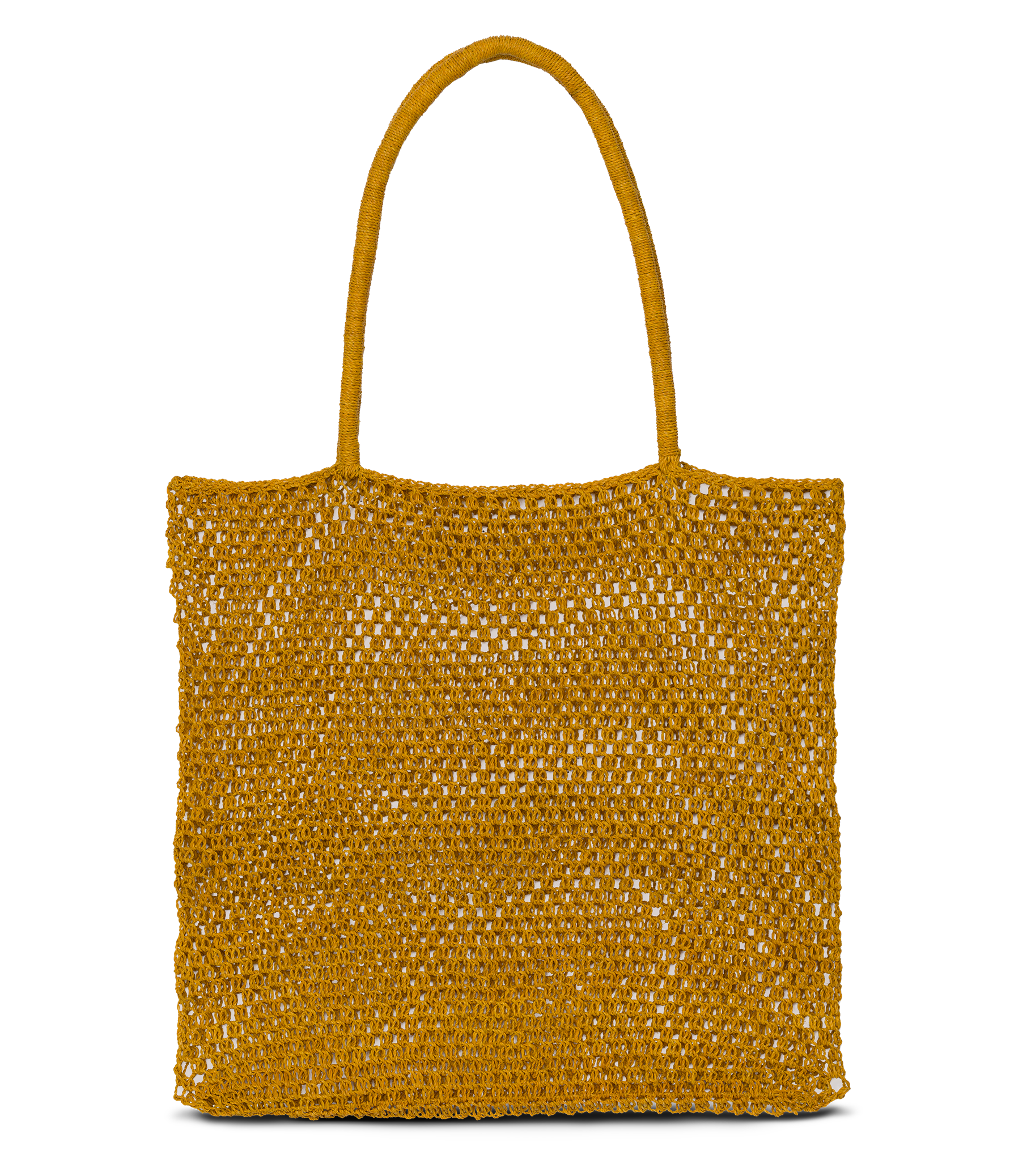 GRANDE MARION TOTE -- MUSTARD CHAMBIRA view 3
