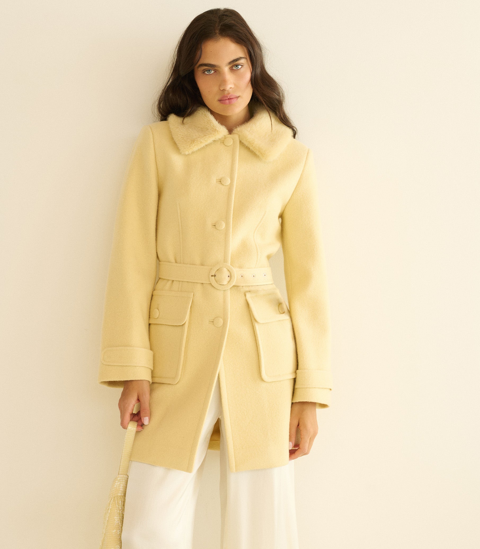 GREENWICH COAT -- CITRONE view 2
