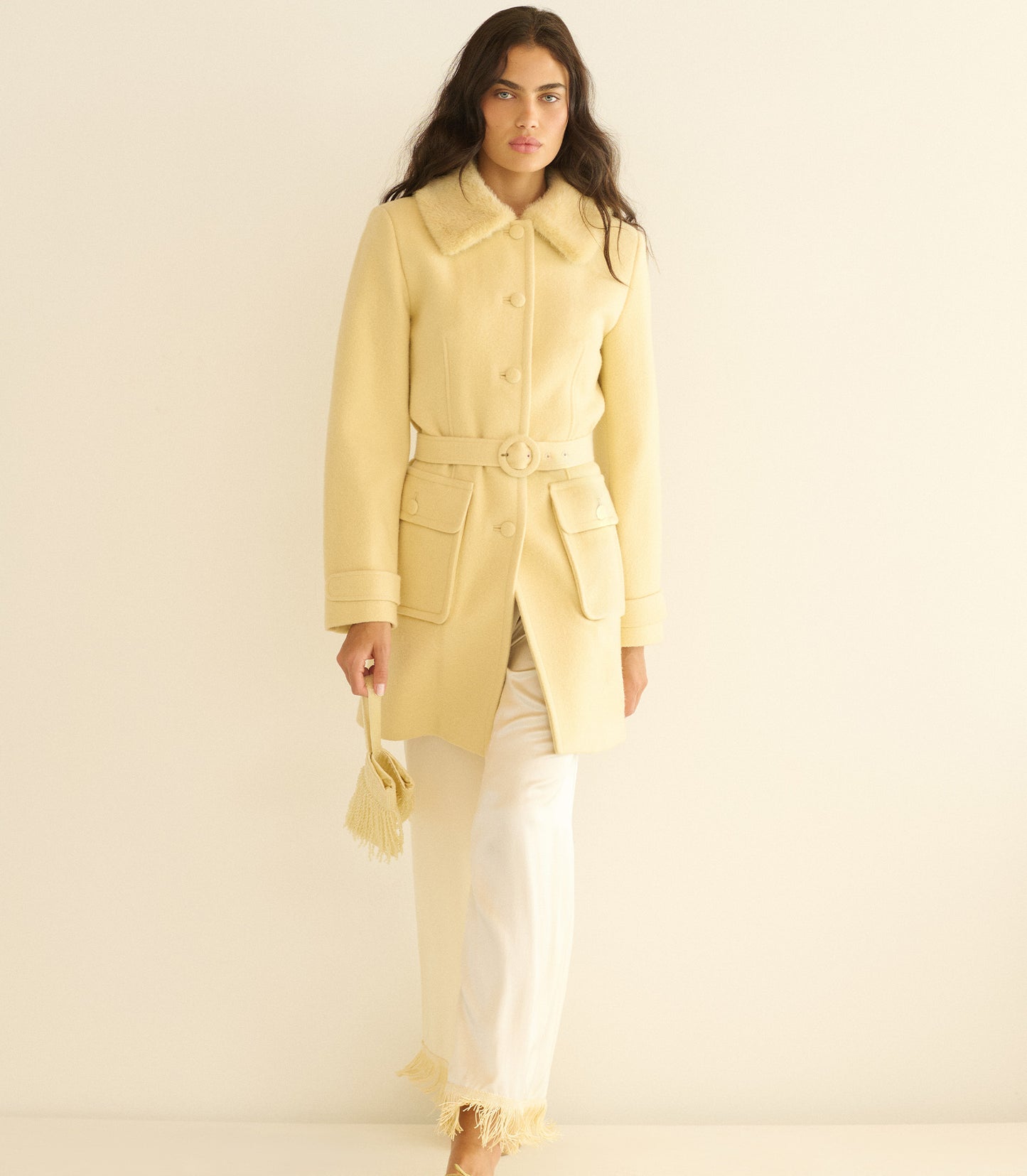 GREENWICH COAT -- CITRONE
