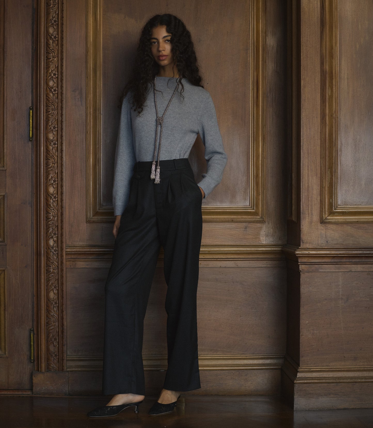 GRIFFIN PANT -- DARK CHARCOAL