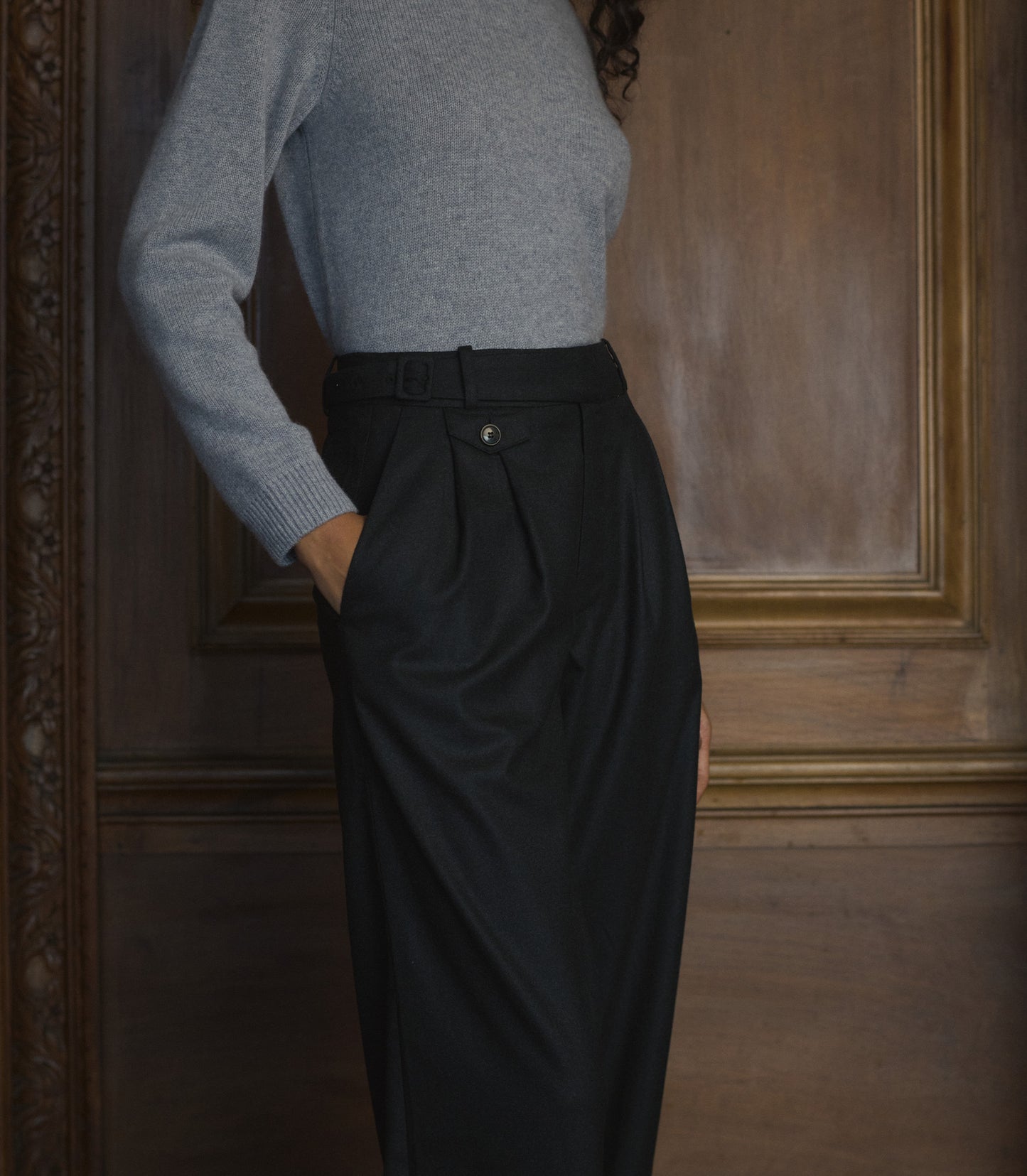 GRIFFIN PANT -- DARK CHARCOAL