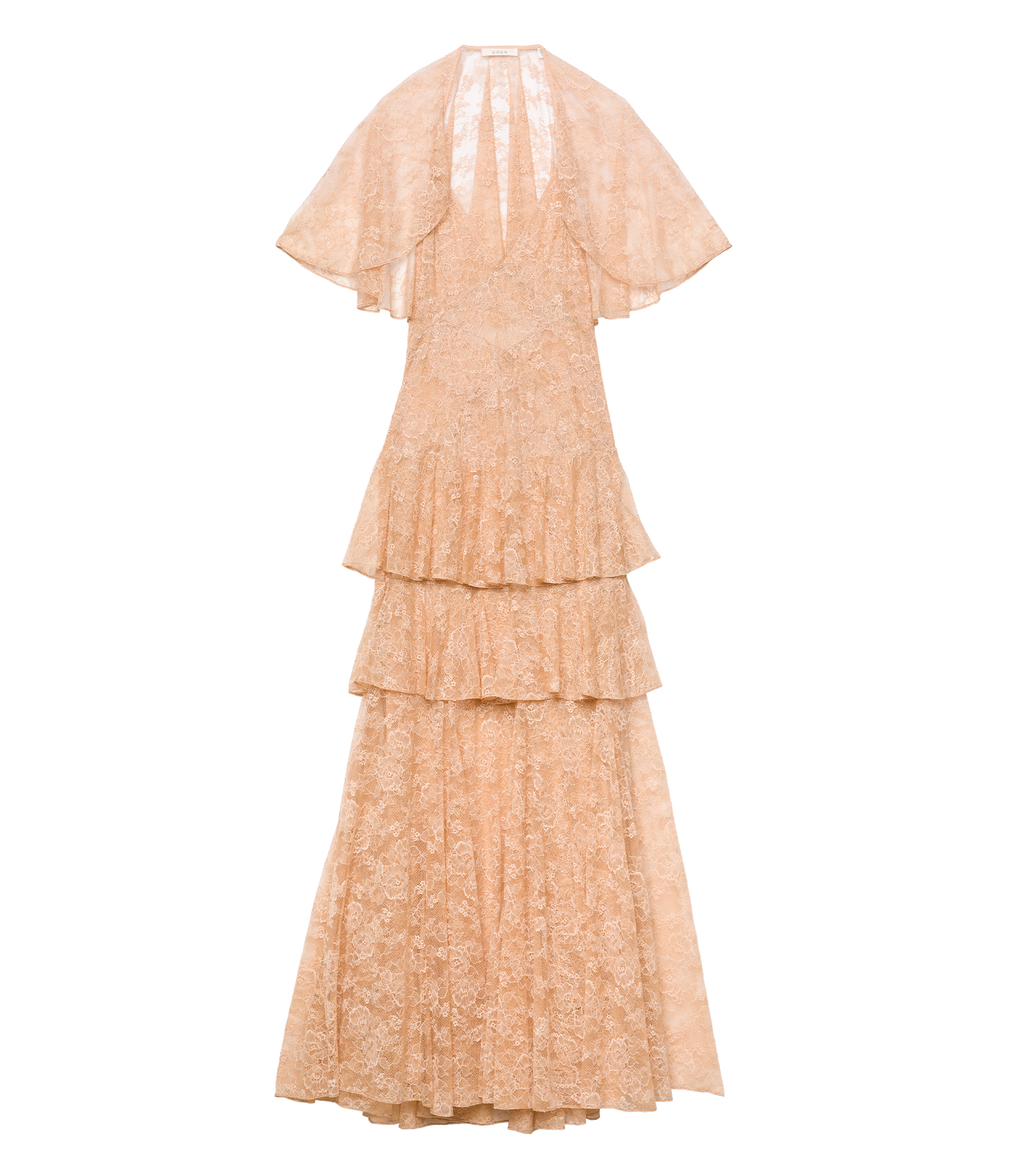 GWYNETH DRESS -- BEIGE PEARL