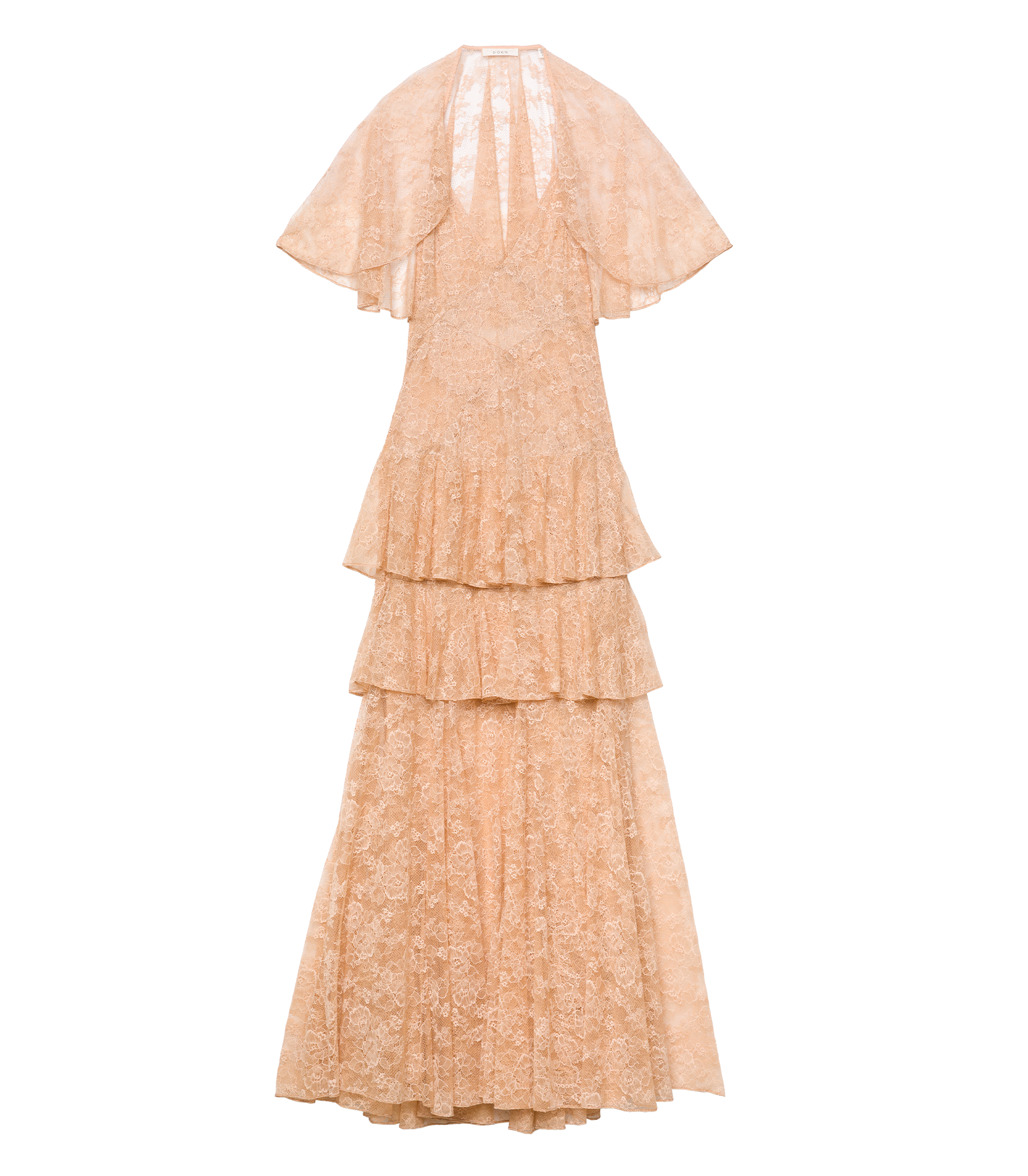 GWYNETH DRESS -- BEIGE PEARL view 9
