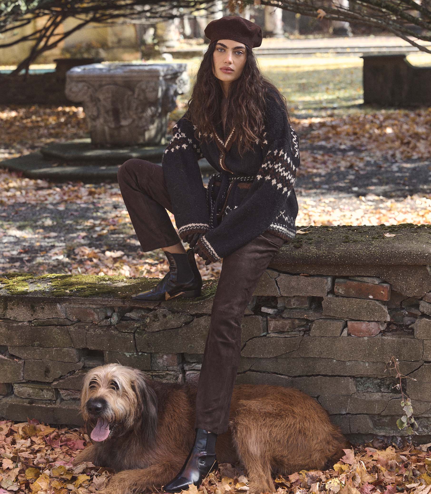 HALE CARDIGAN -- WHIDBEY JACQUARD view 3