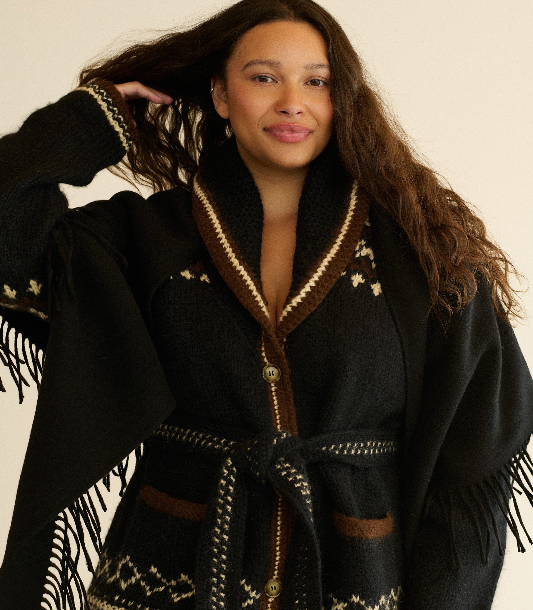 HALE CARDIGAN -- WHIDBEY JACQUARD view 8