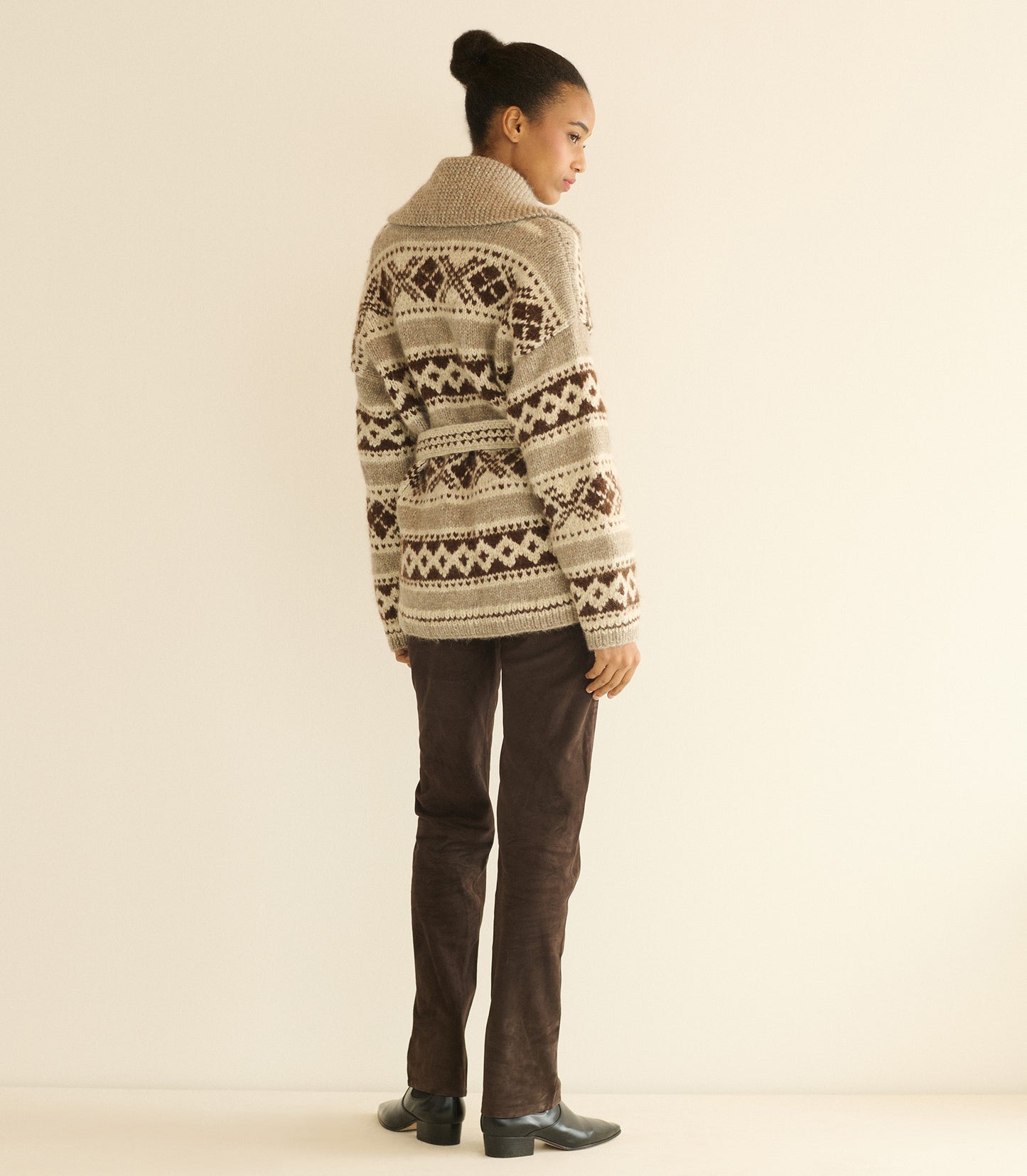 HALE CARDIGAN -- RAINER JACQUARD