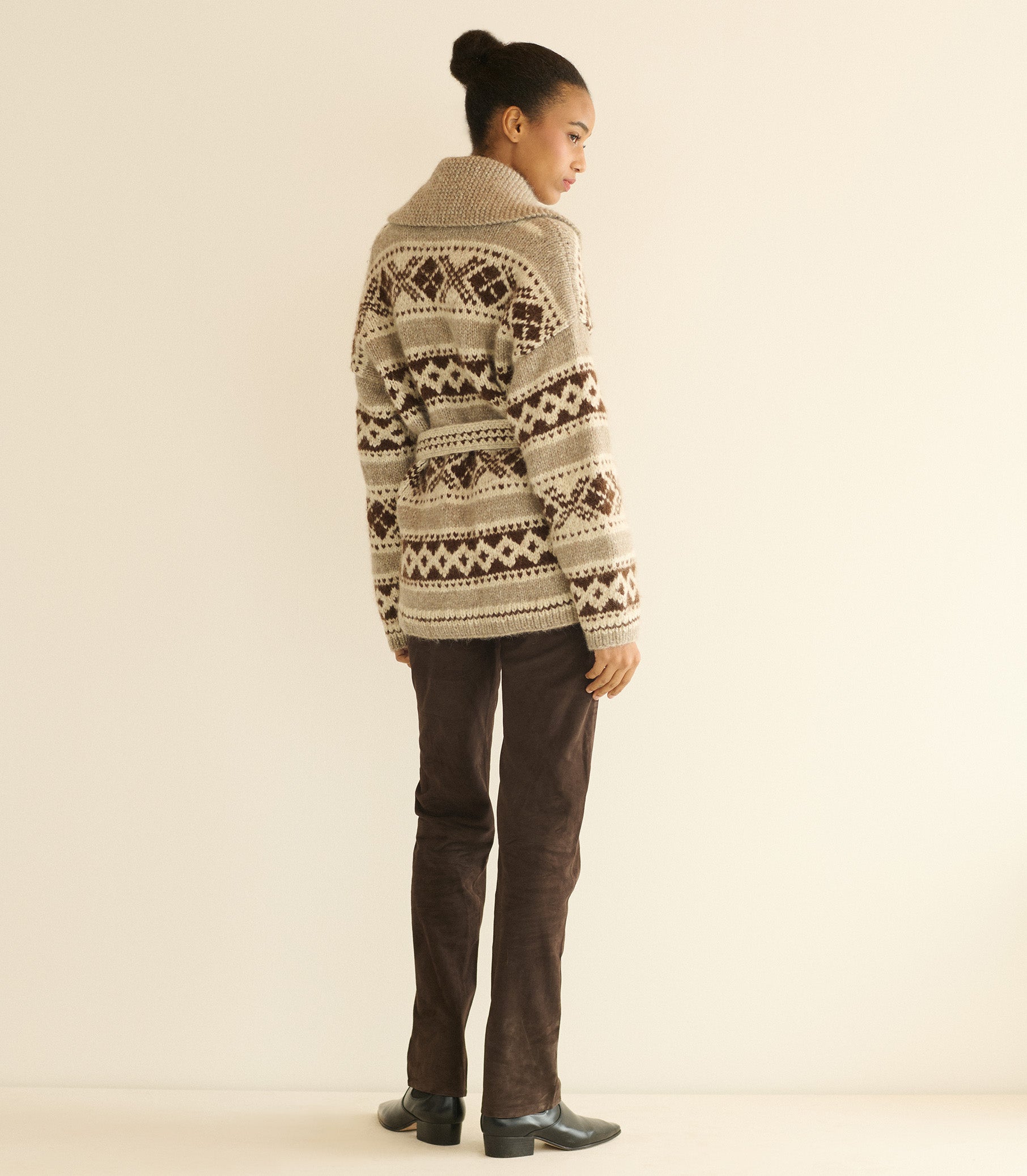 HALE CARDIGAN -- RAINER JACQUARD view 4