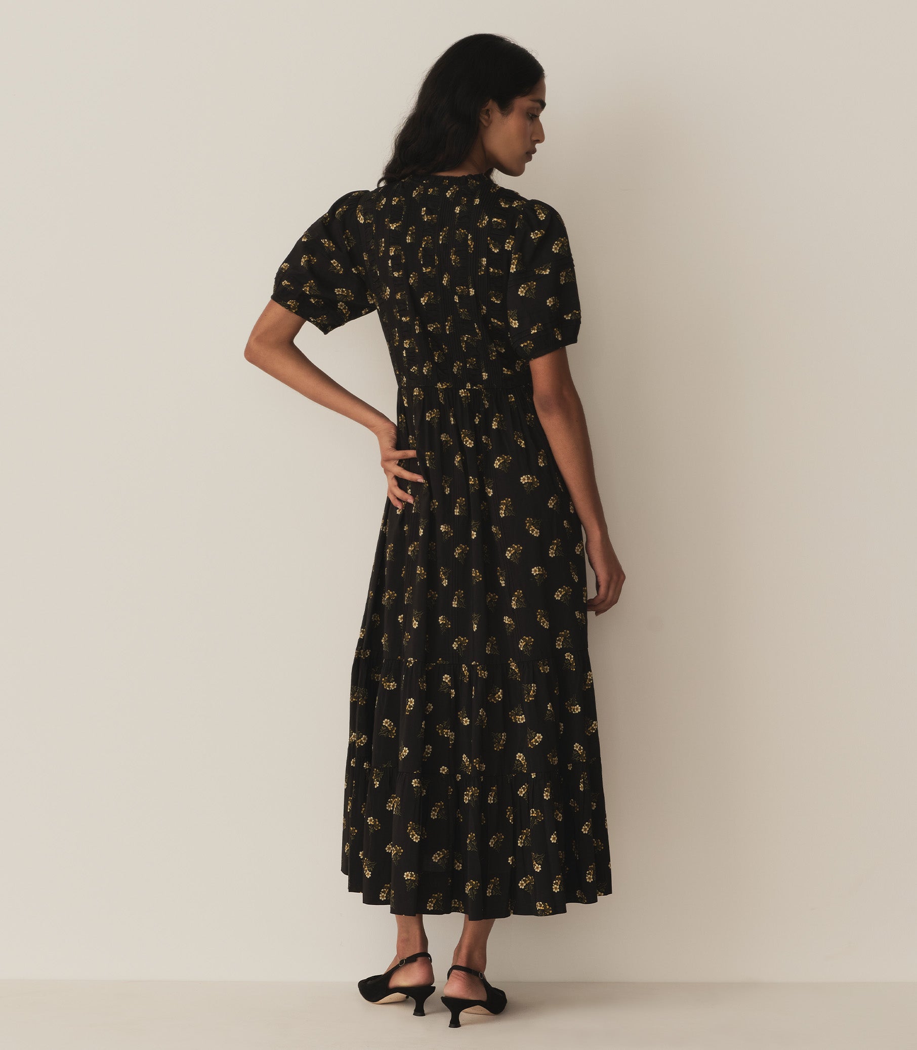 HALEIGH DRESS -- BUTTERCUP BOUQUET view 4