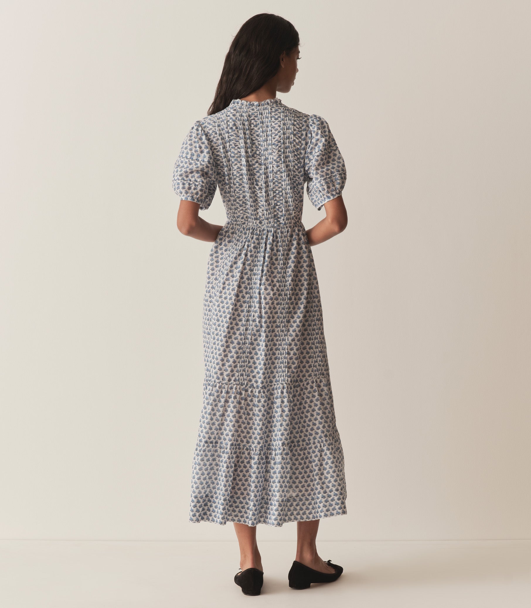 HMD -- HALEIGH DRESS -- DAHLIA DITSY view 3
