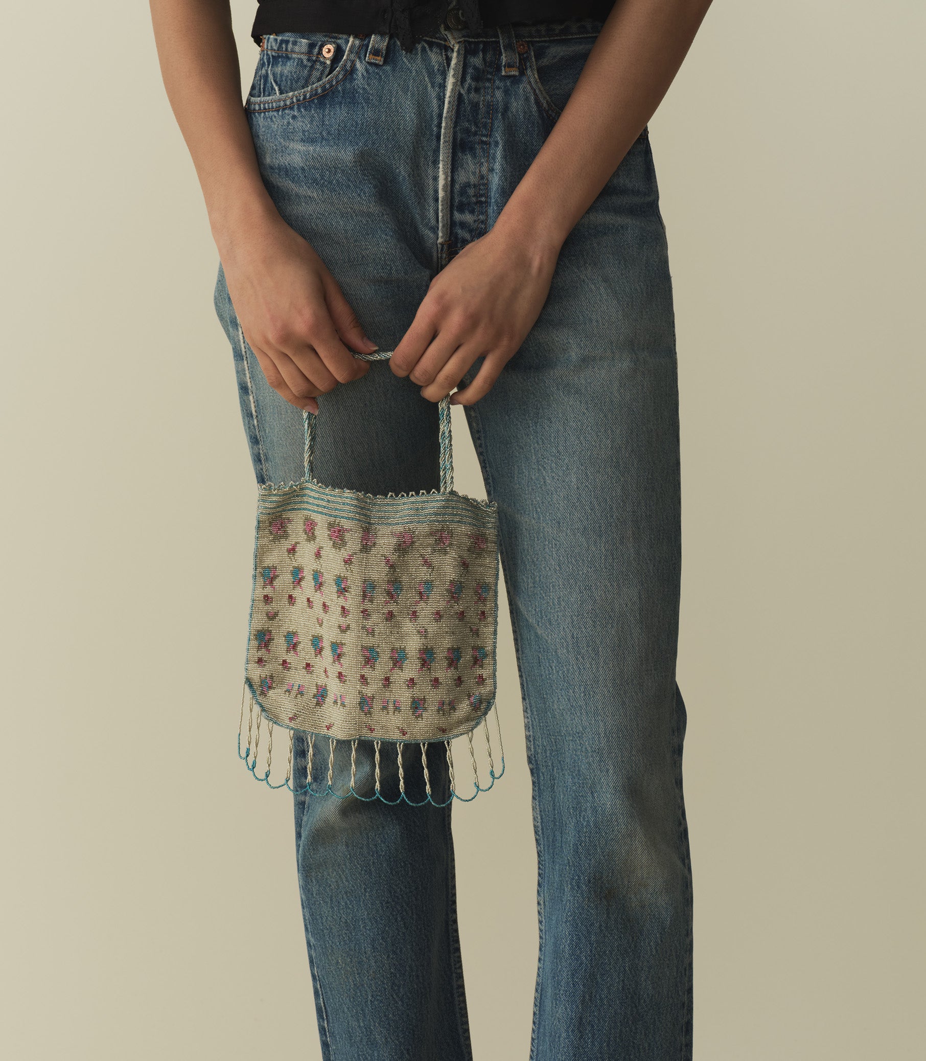 Buy Beige Floral Pattern Hydrangea Leather Jacquard Shoulder Bag by The  Leather Garden Online at Aza Fashions.