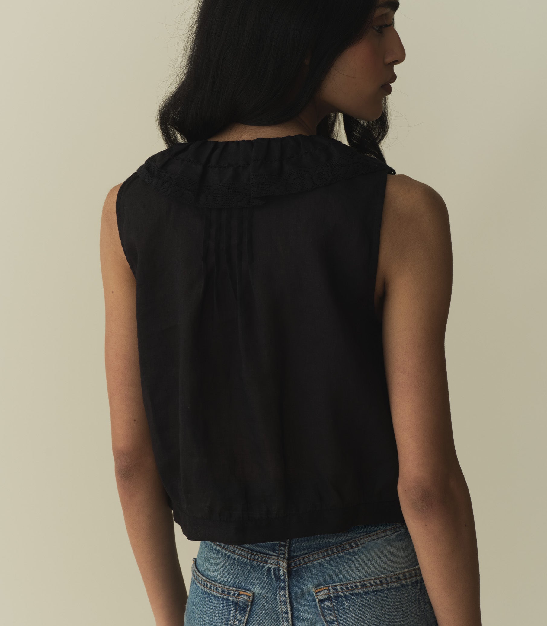 HMD -- HALETTE TOP -- BLACK view 3
