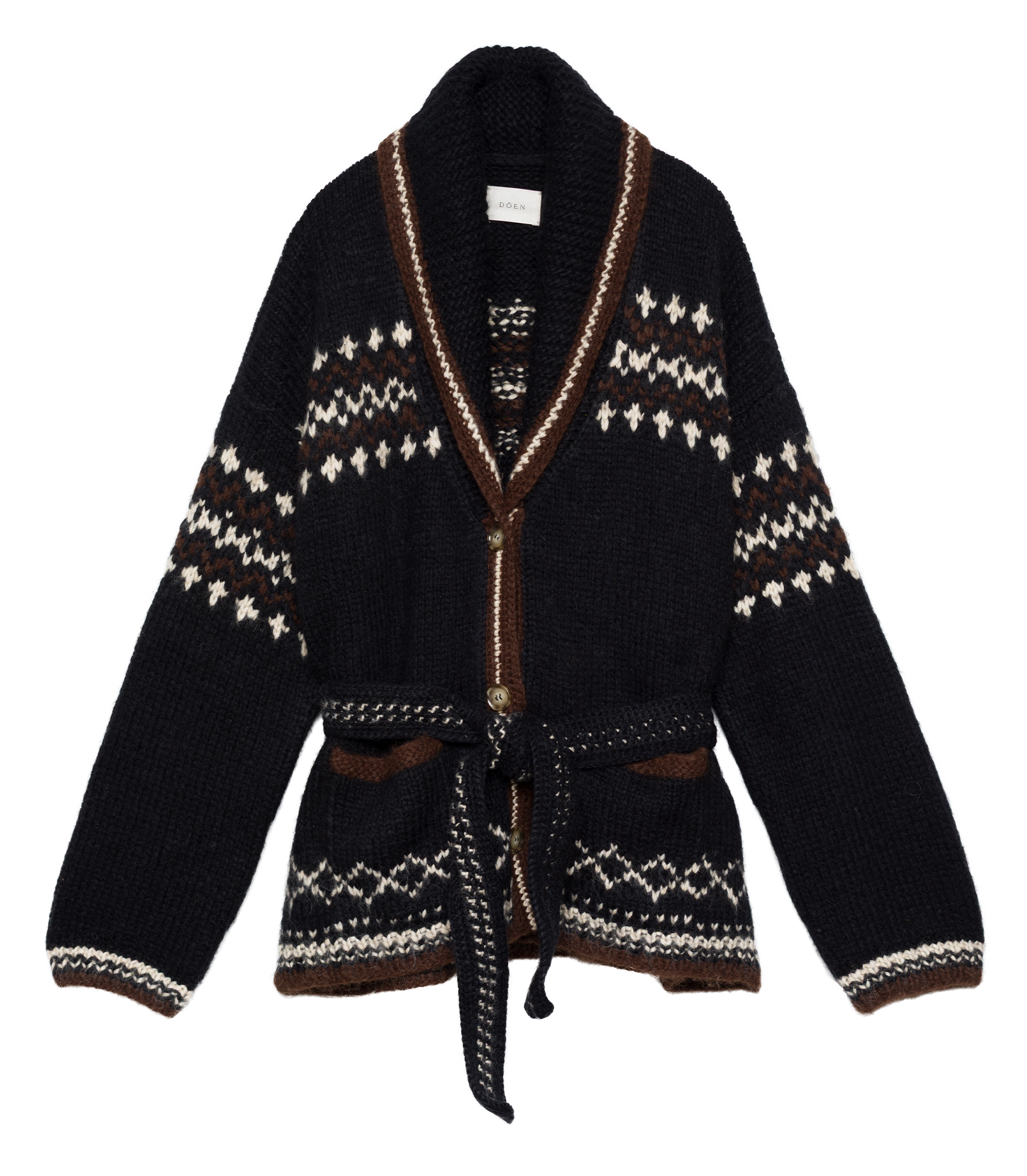 HALE CARDIGAN -- WHIDBEY JACQUARD view 9