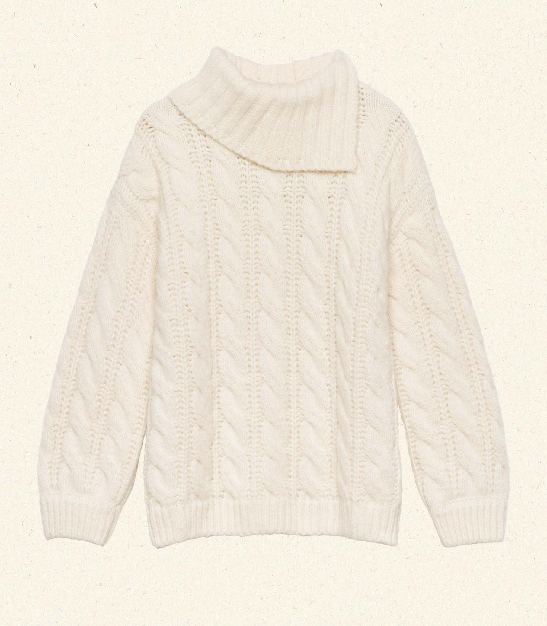 HALIA SWEATER -- IVORY view 5