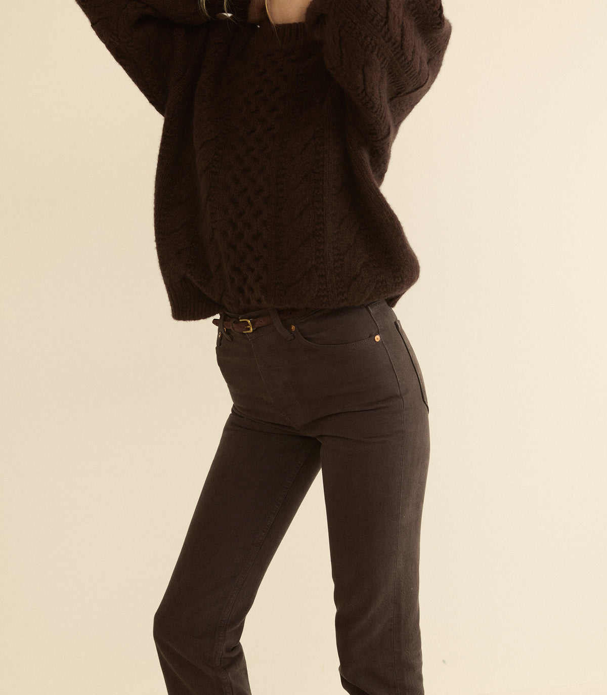 HALLSTATT SWEATER -- SYCAMORE BARK