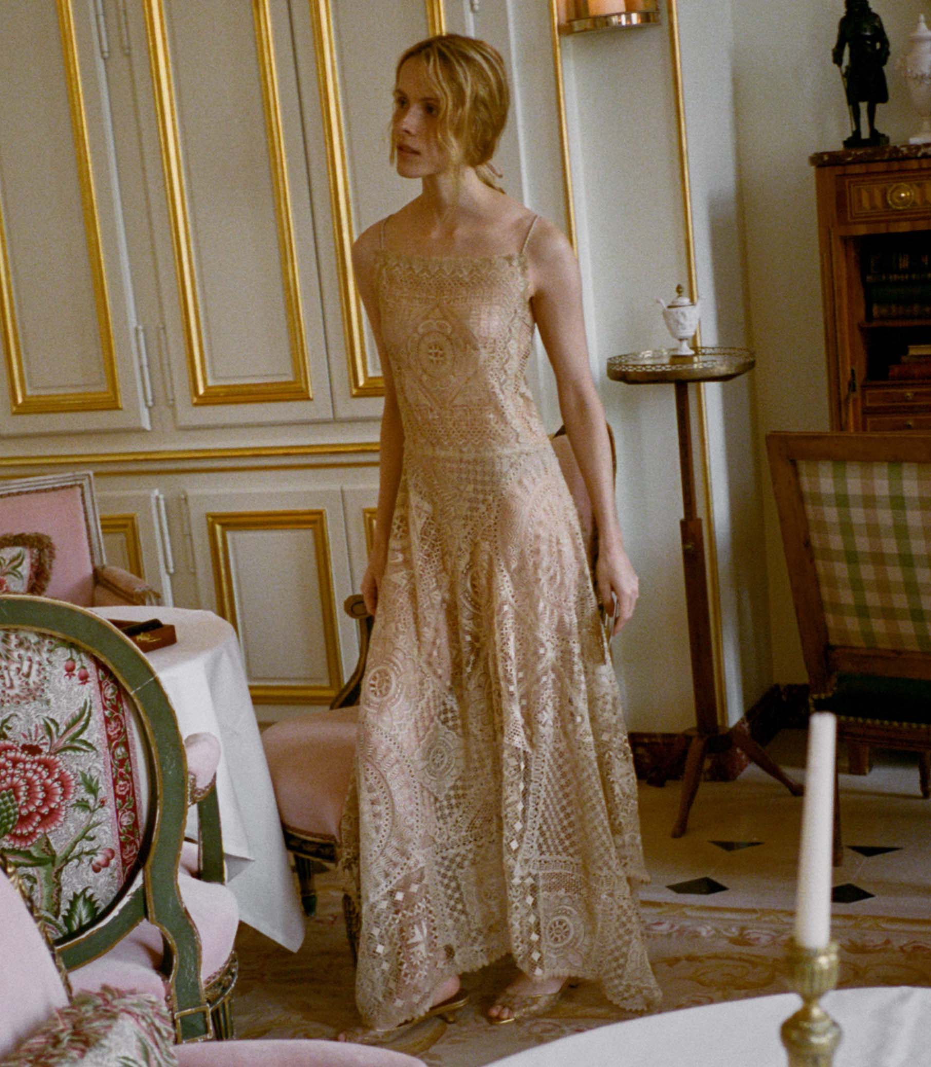 Handkerchief Anniversary Dress - Paille | DEN Paille / S Handkerchief Anniversary Dress - Paille | DEN Paille / S