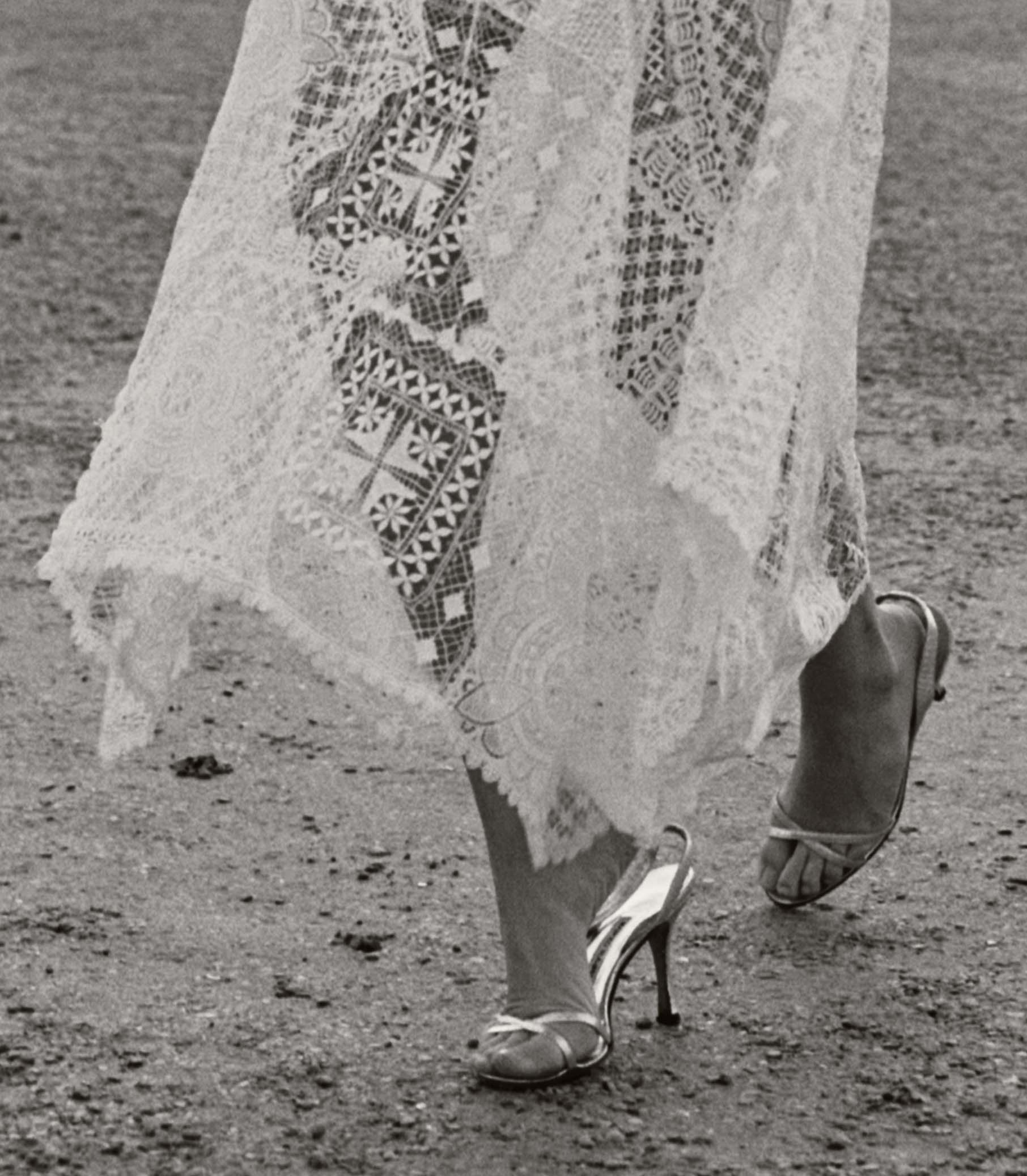 HANDKERCHIEF ANNIVERSARY DRESS -- SALT view 3
