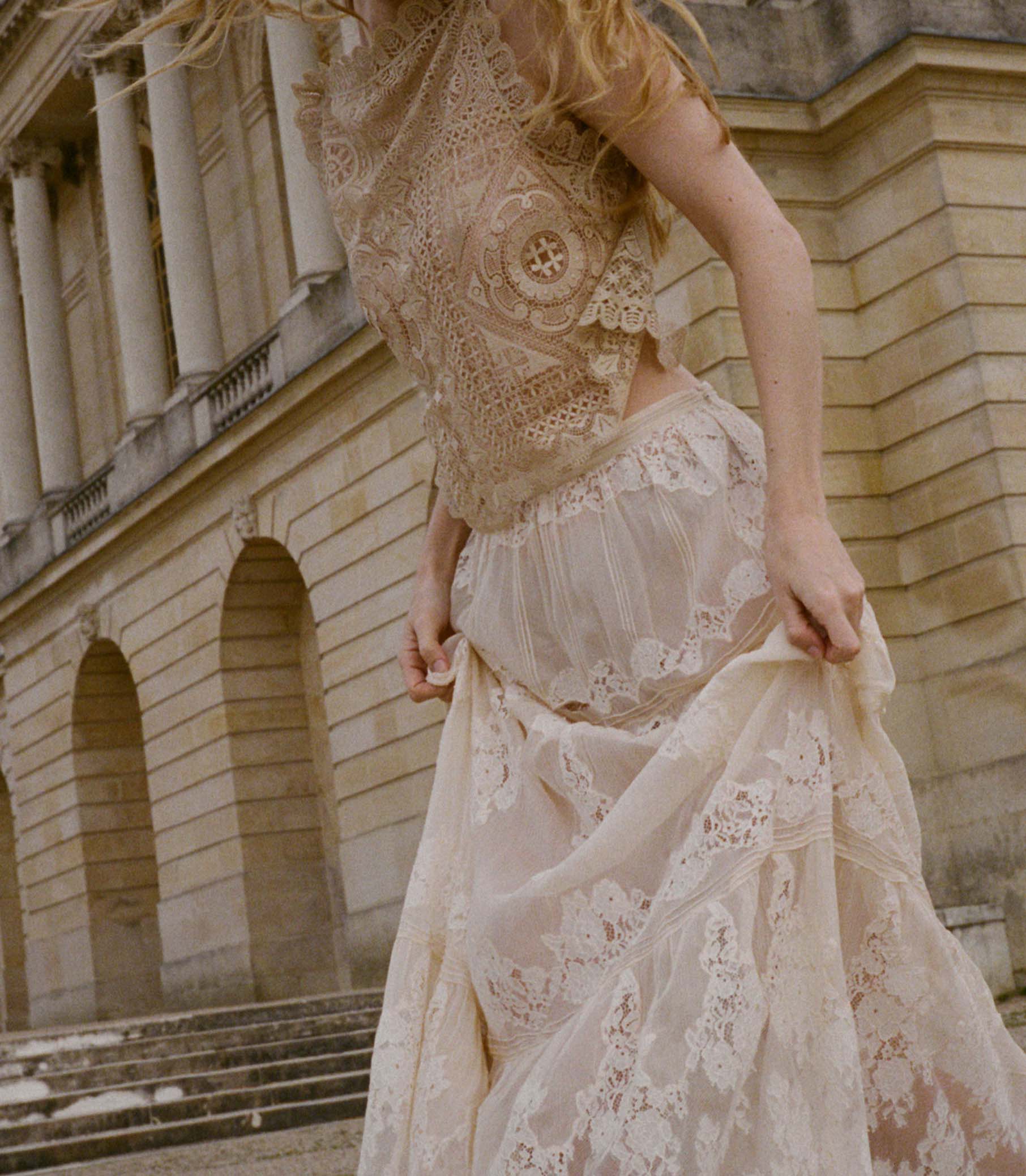 HANDKERCHIEF ANNIVERSARY TOP -- PAILLE view 4
