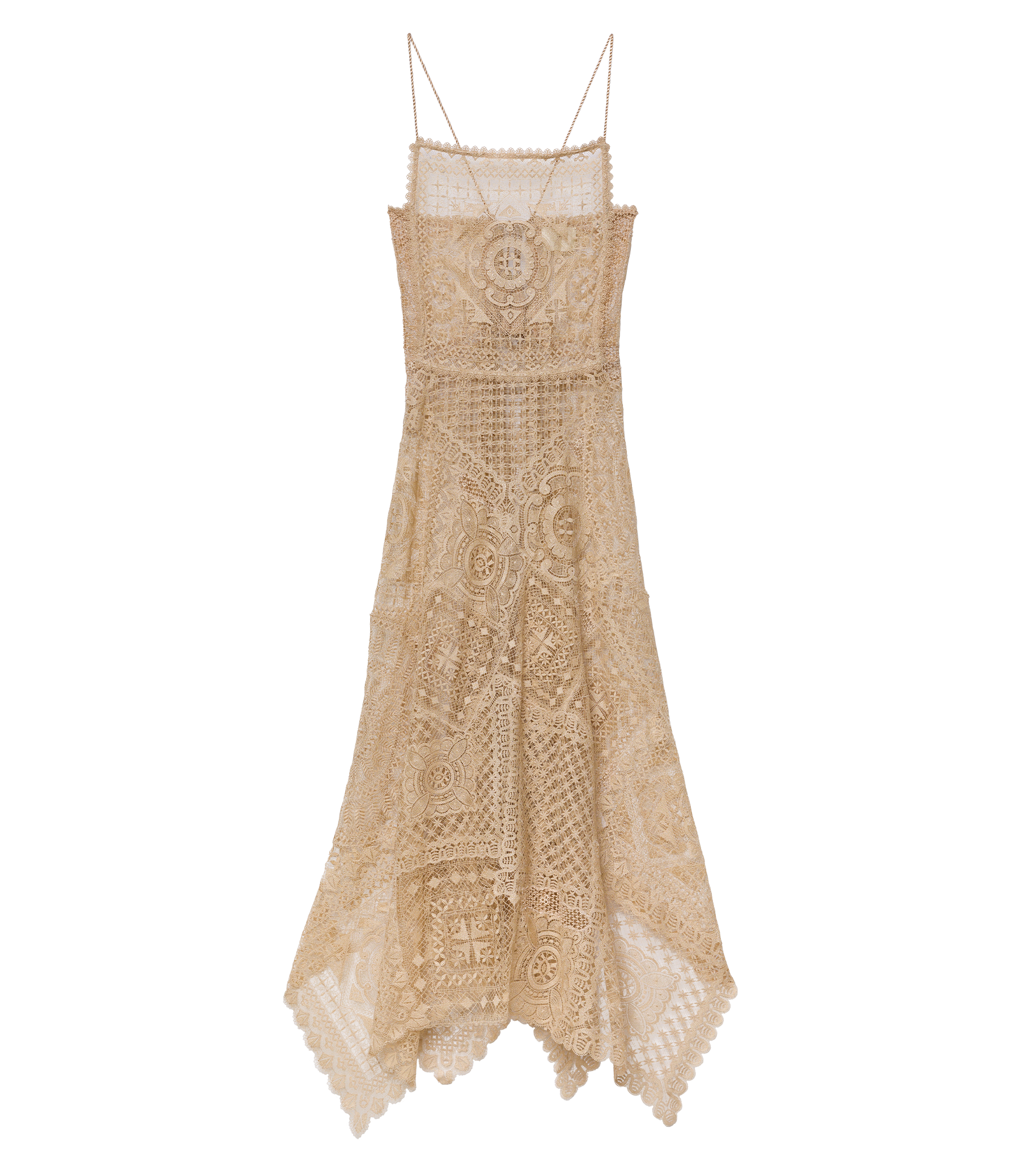 HANDKERCHIEF ANNIVERSARY DRESS -- PAILLE view 8
