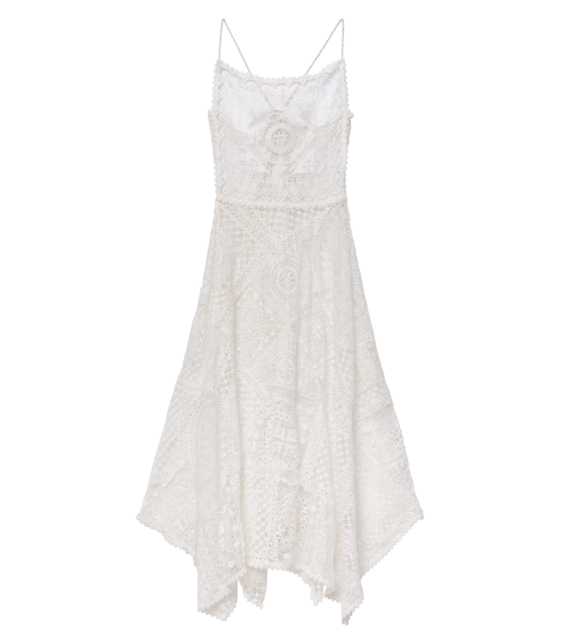 HANDKERCHIEF ANNIVERSARY DRESS -- SALT view 7
