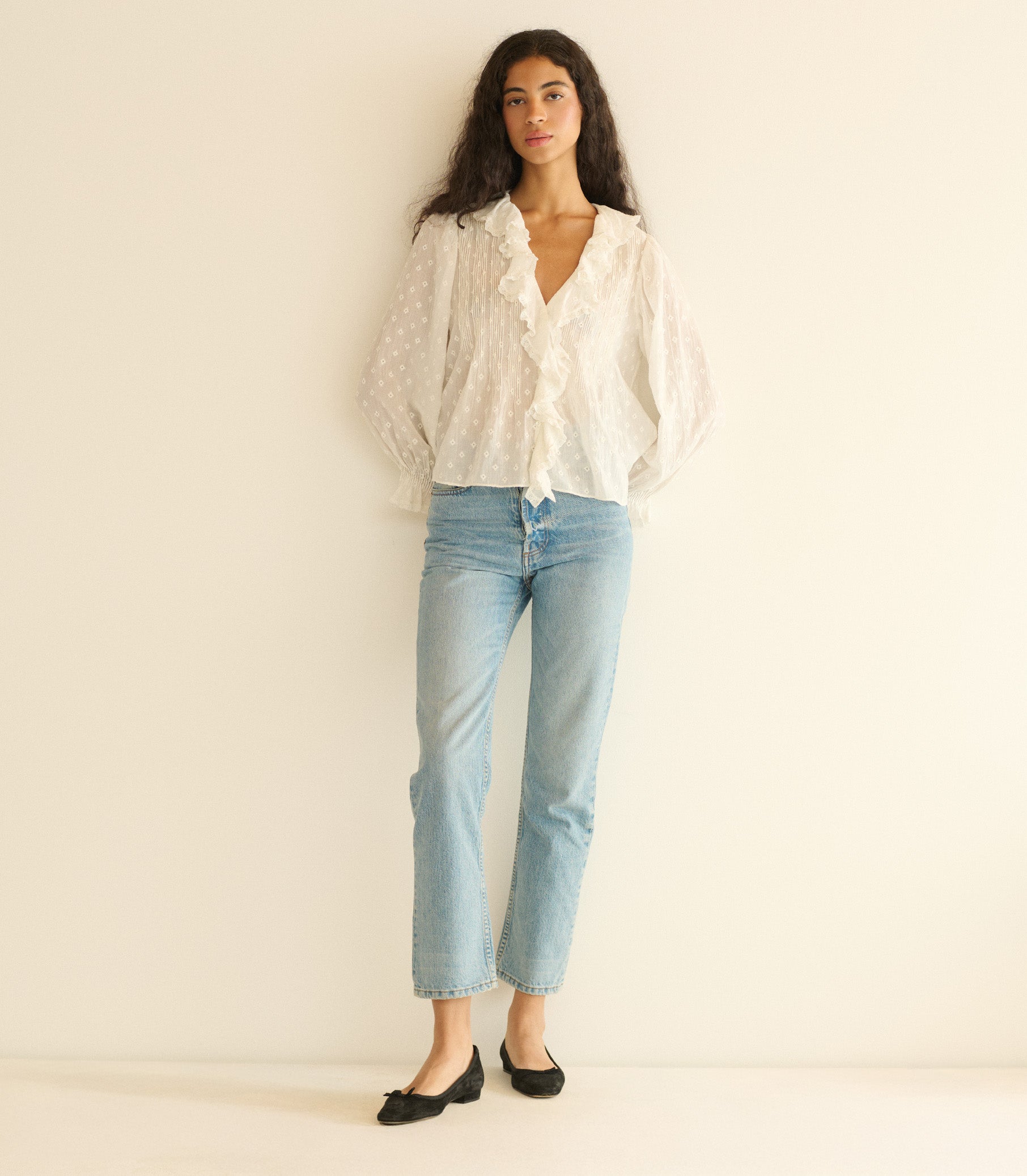 HARDY TOP -- SALT MARSEILLE EMBROIDERY view 5
