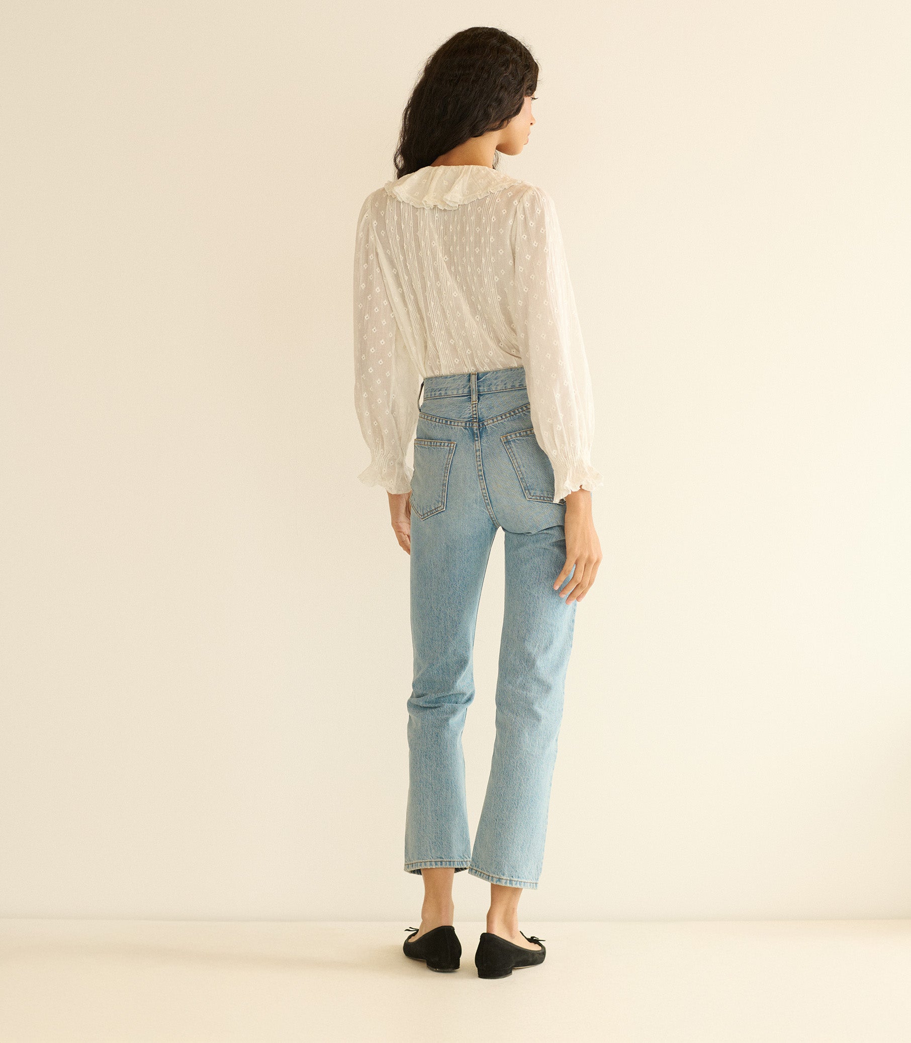 HARDY TOP -- SALT MARSEILLE EMBROIDERY view 6
