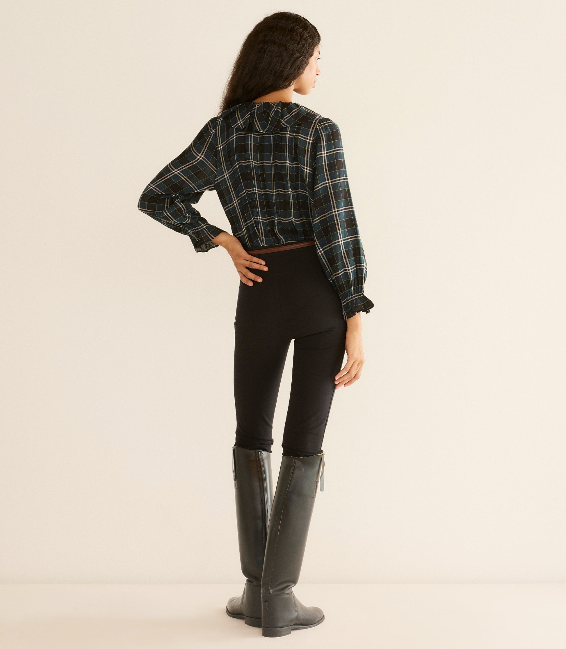 HARDY TOP -- AMBLE PLAID view 4
