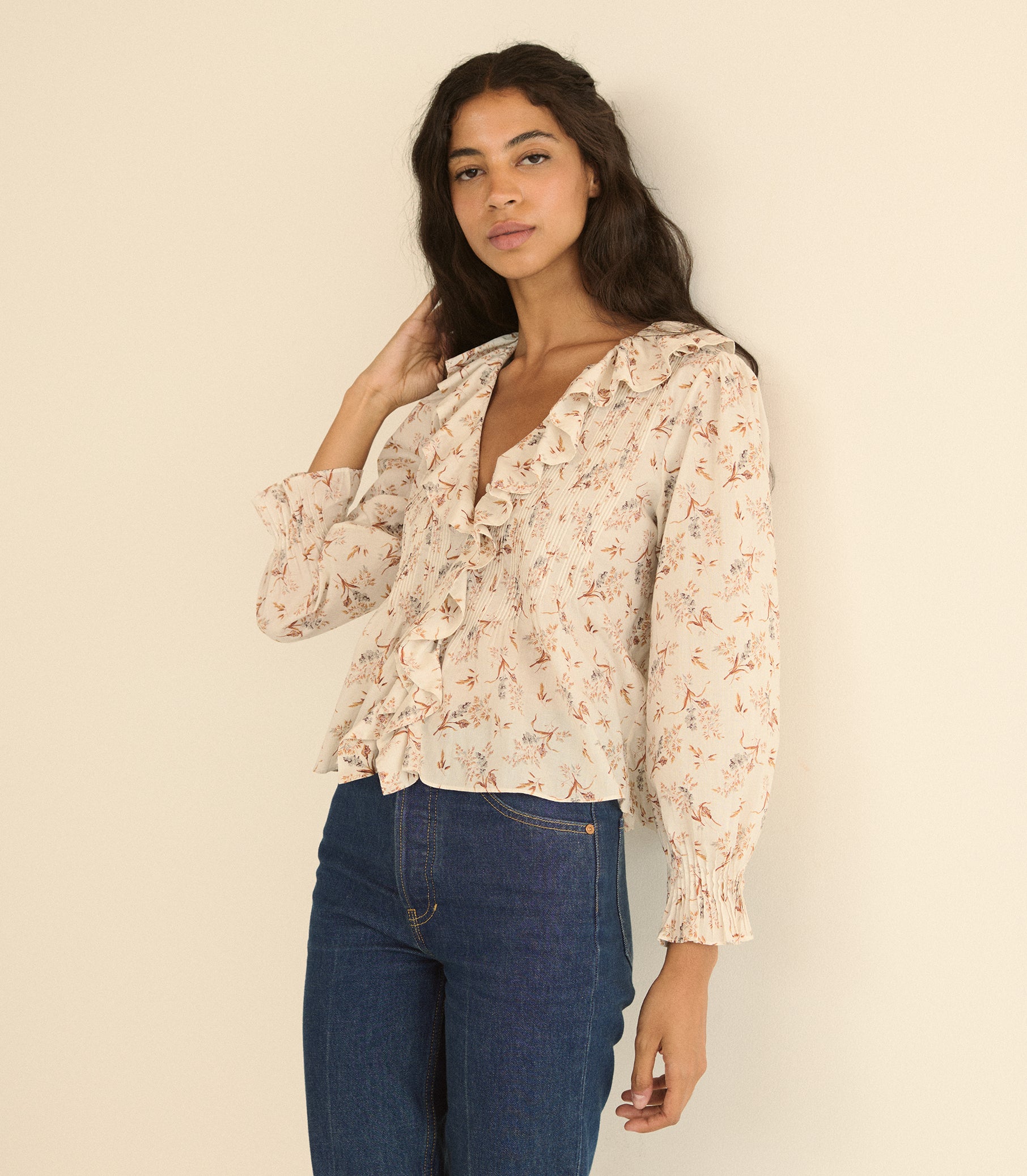 HARDY TOP -- CRÈME WINDSWEPT MEADOW view 4
