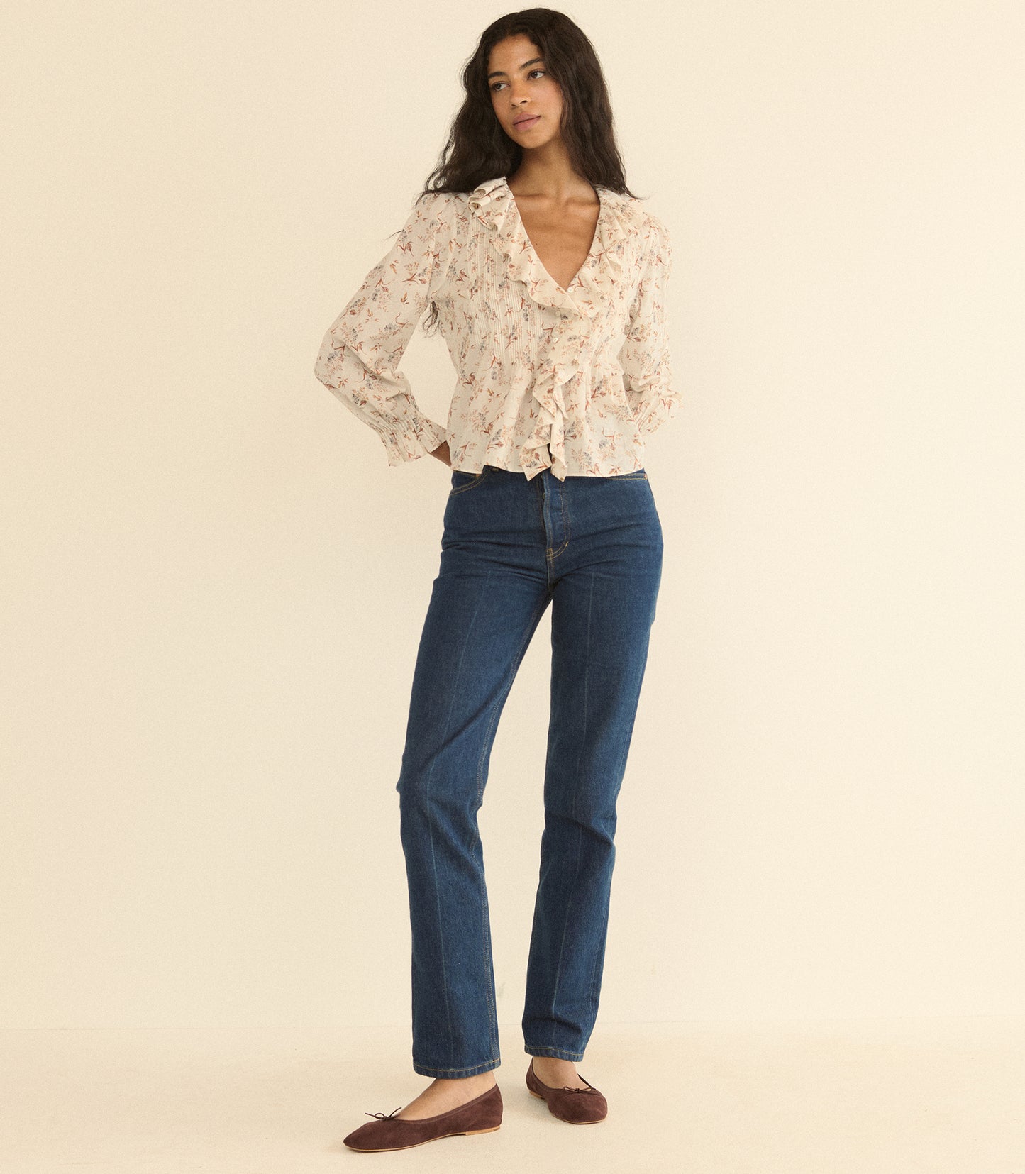 HARDY TOP -- CRÈME WINDSWEPT MEADOW