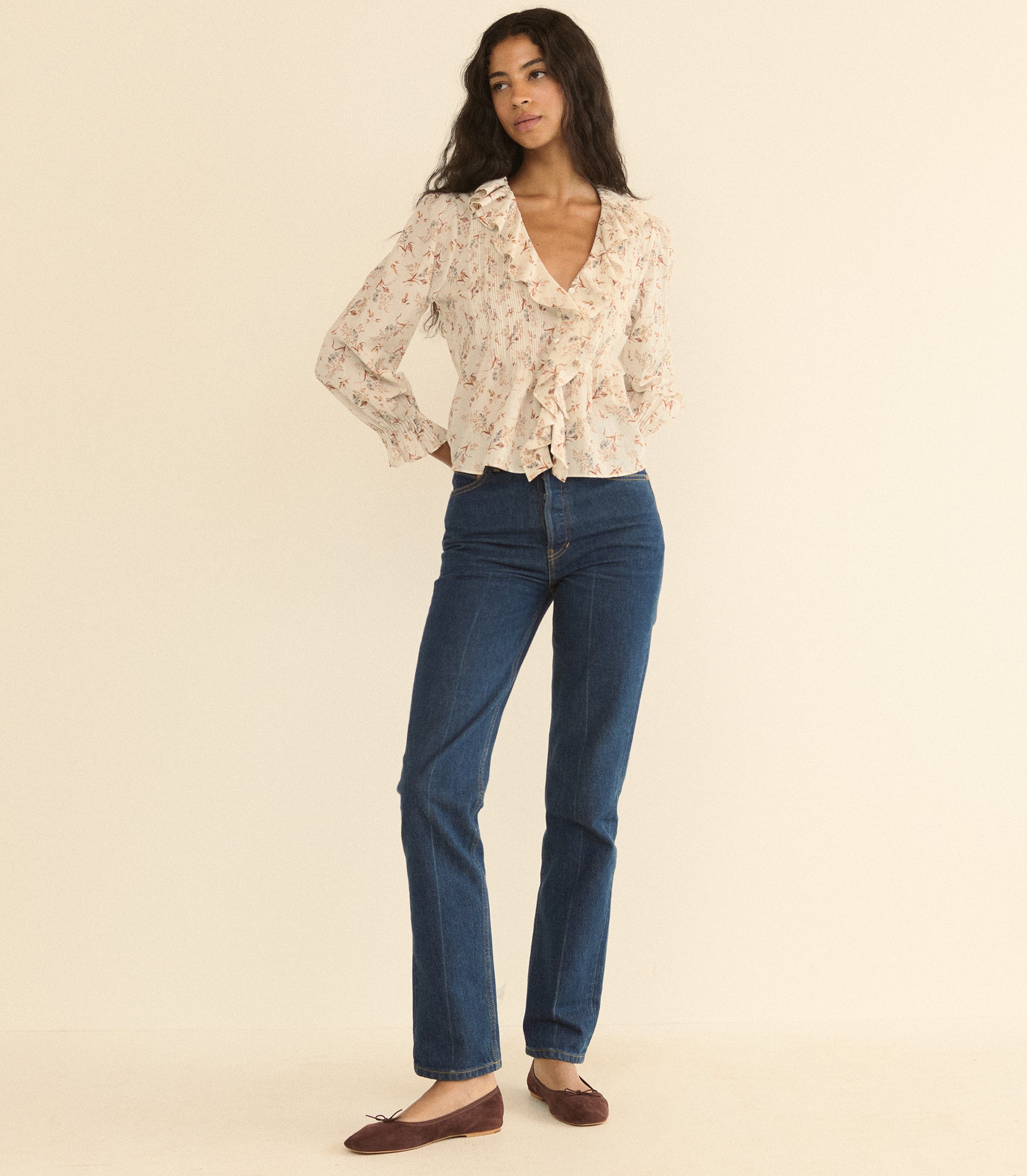 HARDY TOP -- CRÈME WINDSWEPT MEADOW view 7
