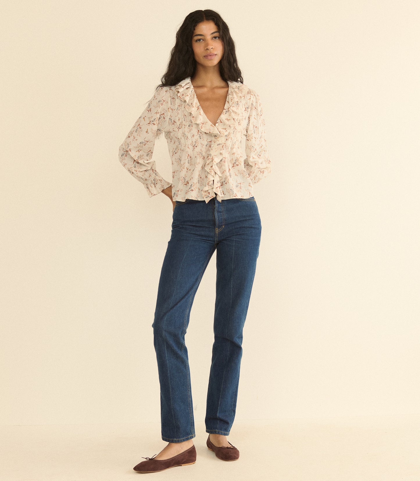 HARDY TOP -- CRÈME WINDSWEPT MEADOW