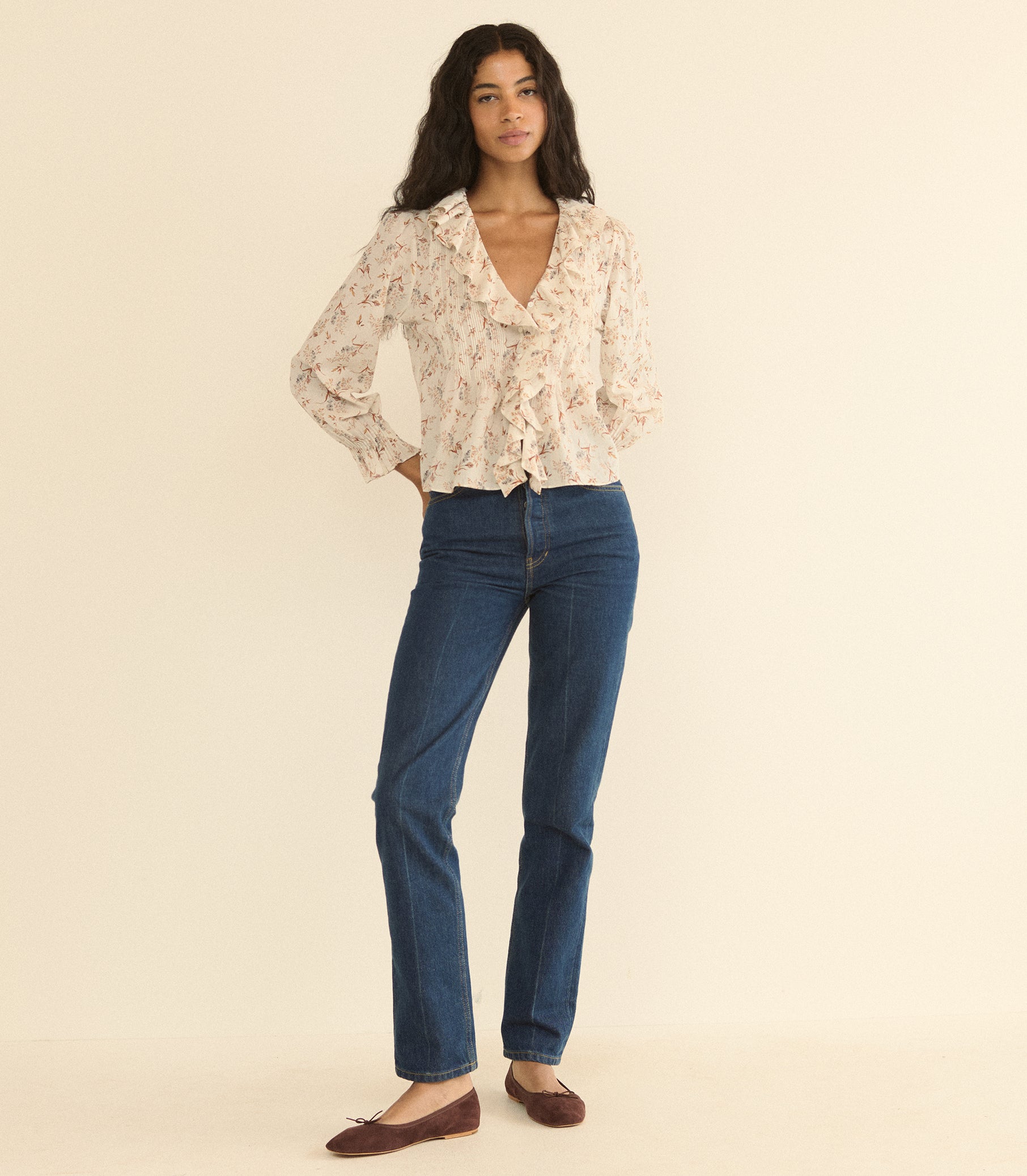 HARDY TOP -- CRÈME WINDSWEPT MEADOW view 8
