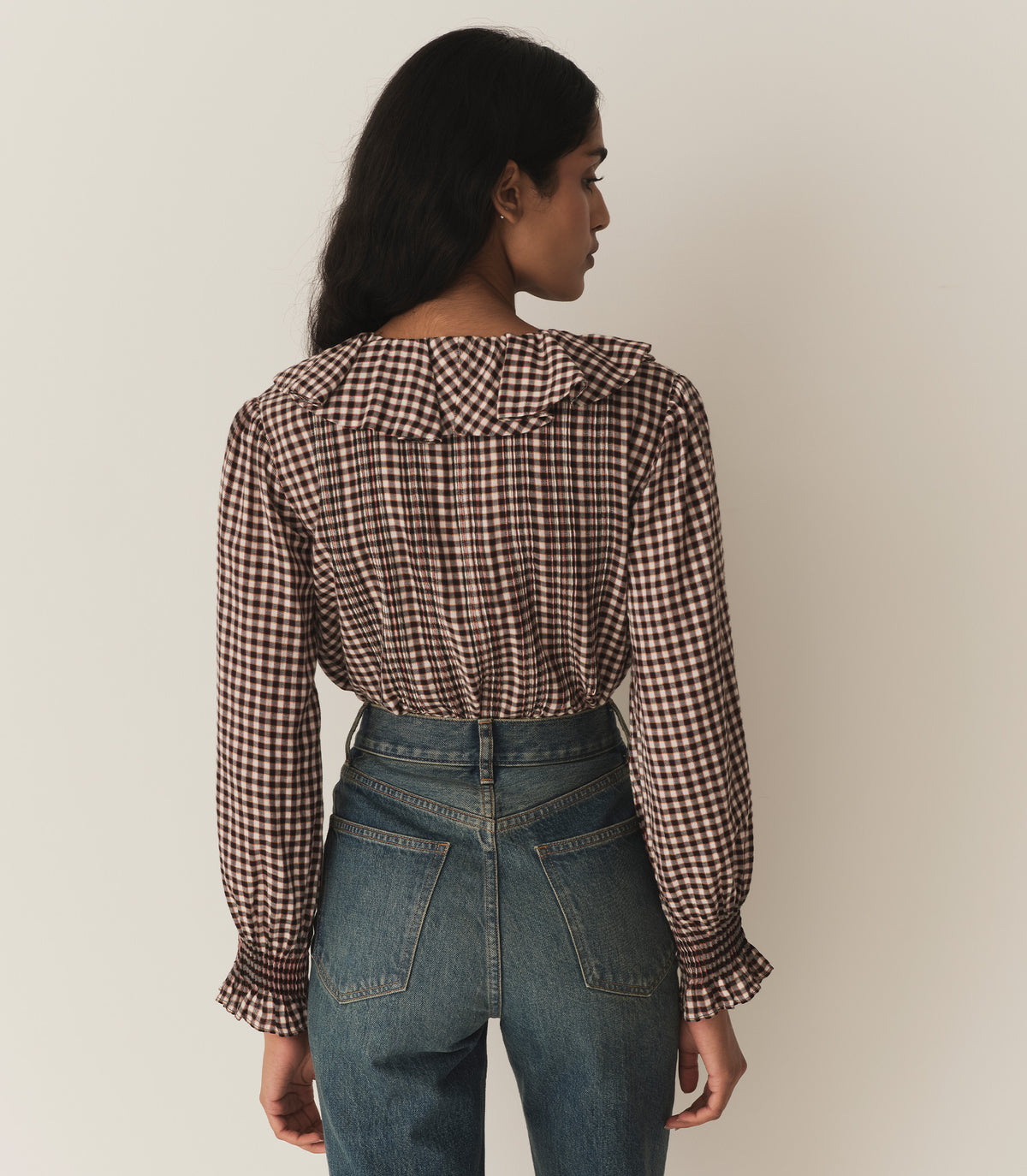 HMD -- HARDY TOP -- DELPHINE PLAID