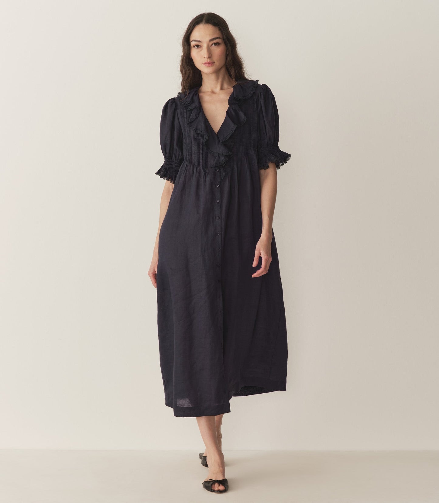 HMD -- HARRIETTE DRESS -- NIGHT SKY