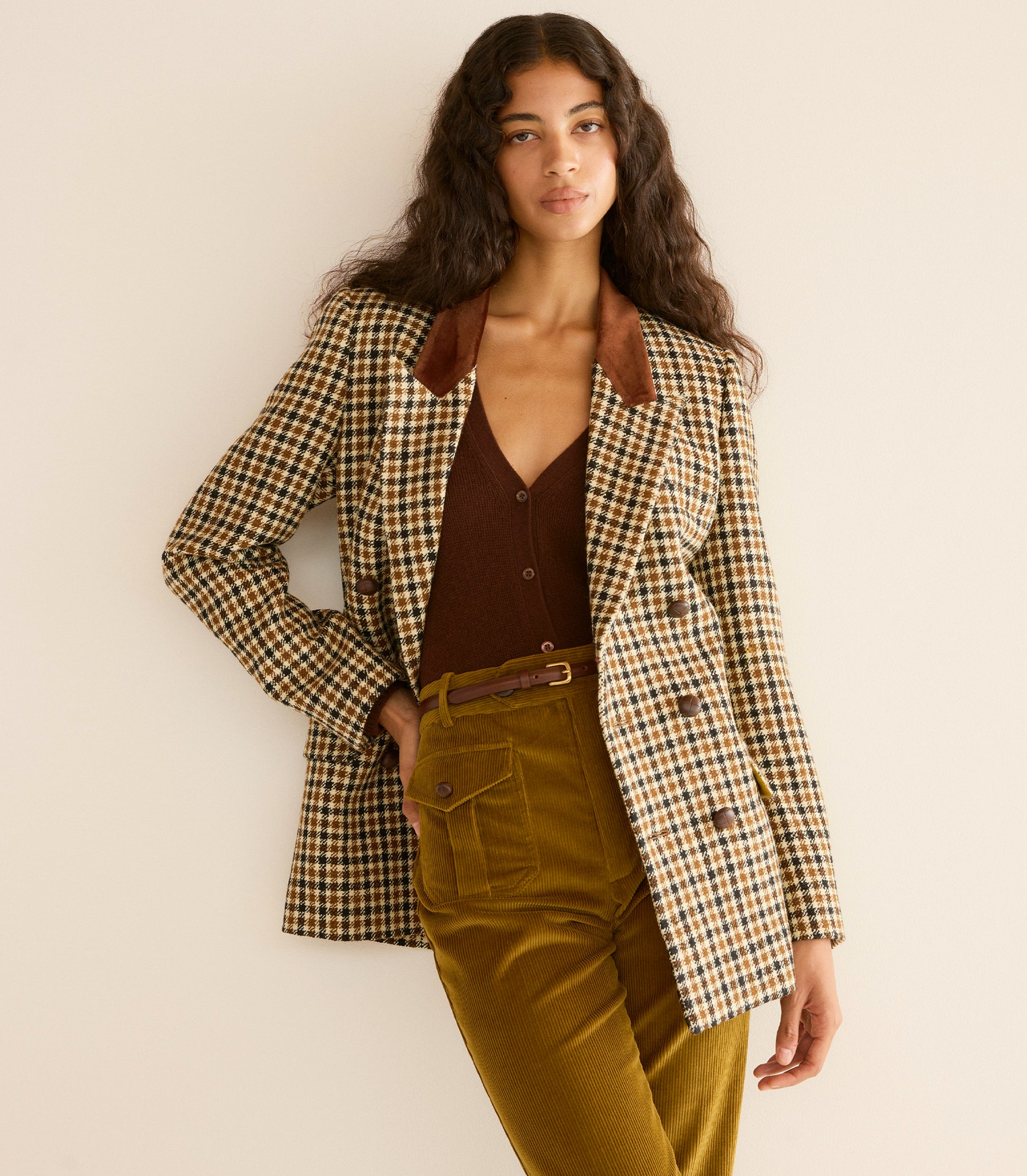 DUCCIO BLAZER -- ELLSWORTH HOUNDSTOOTH view 8