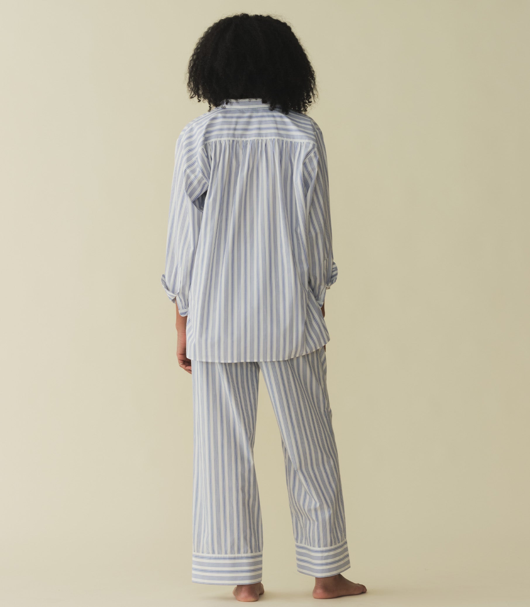 HMD -- MORGAN PANT -- INDIGO SORRENTO STRIPE view 6

