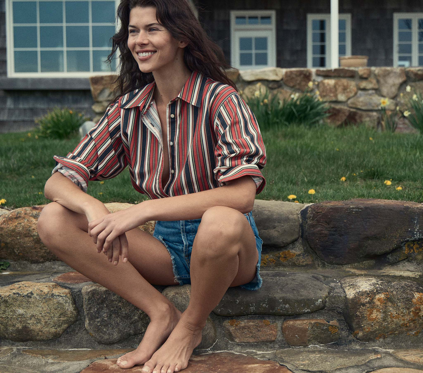 HMD -- HAVA TOP -- MONTECITO STRIPE