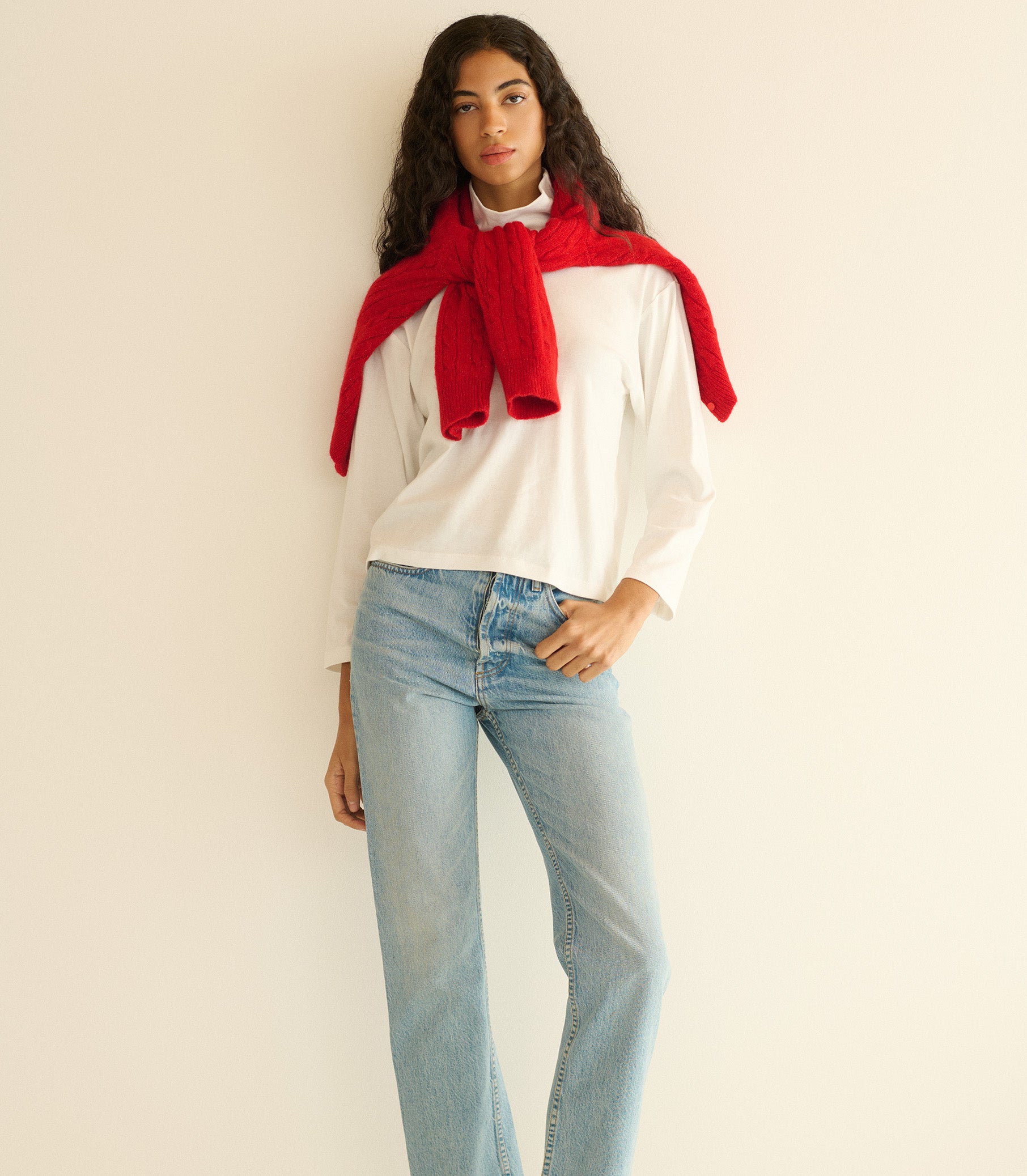 Hawthorn Turtleneck - Salt | DÔEN