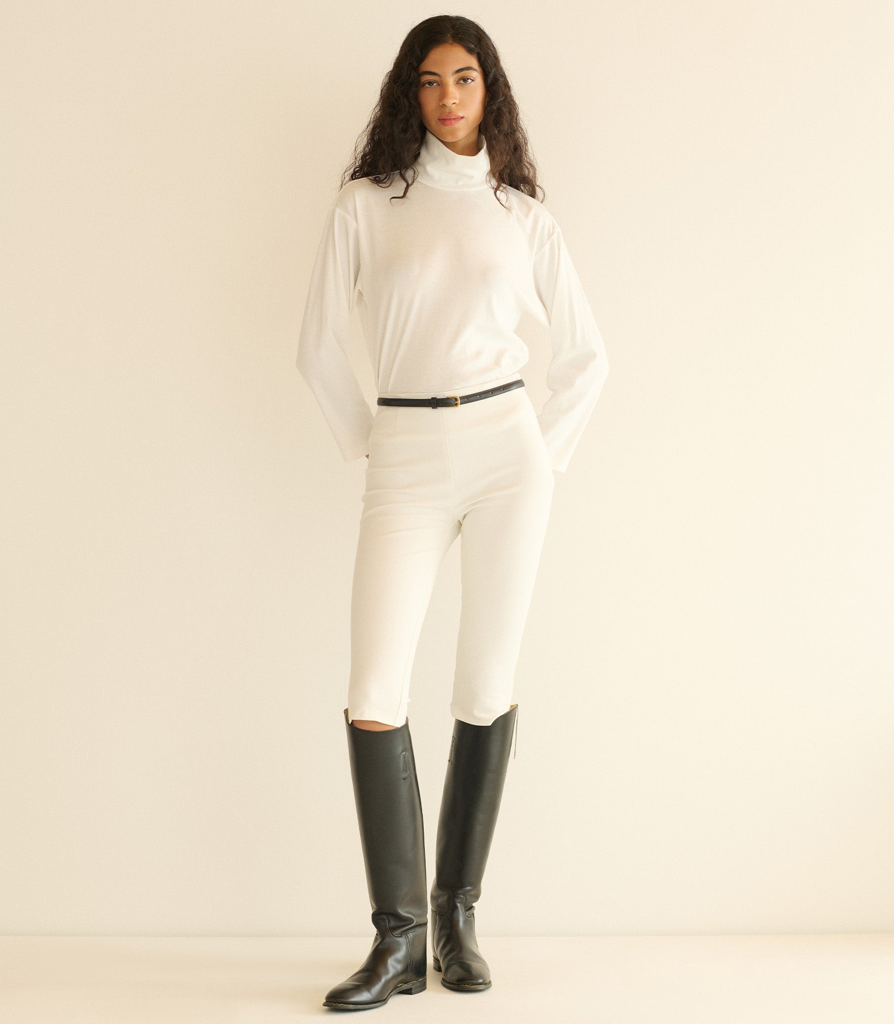 Hawthorn Turtleneck - Salt | DÔEN