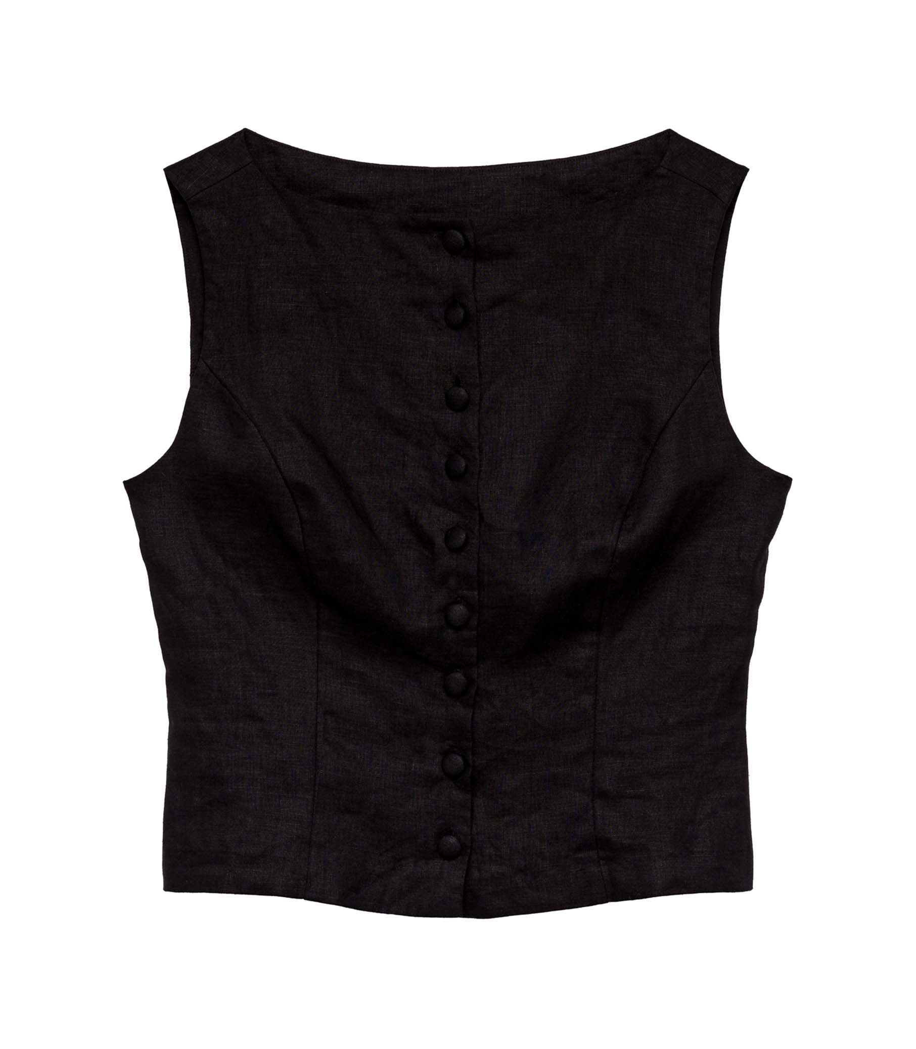 HMD -- HAYDEN TOP -- BLACK view 6
