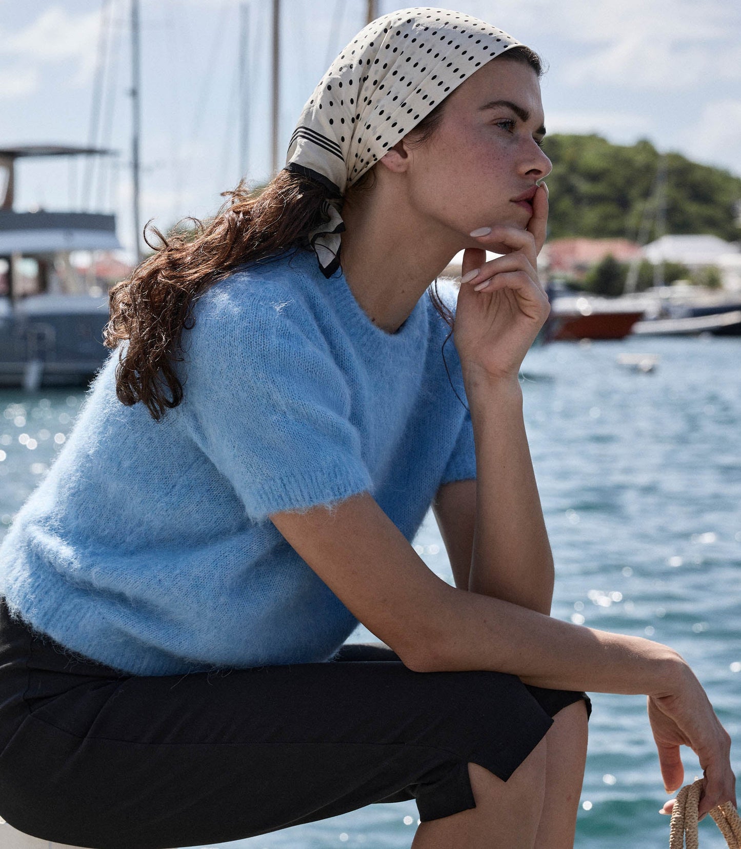 HMD -- HEARST SWEATER -- SEASHORE BLUE